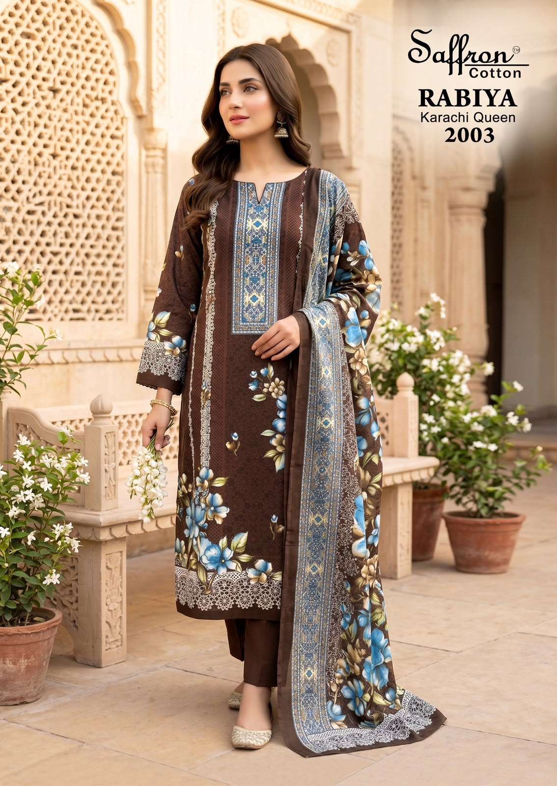 RABIYA KARACHI QUEEEN VOL - 02 BY SAFFRON COTTON - 03