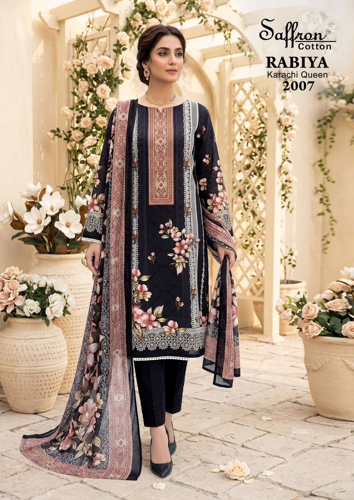 RABIYA KARACHI QUEEEN VOL - 02 BY SAFFRON COTTON - 07