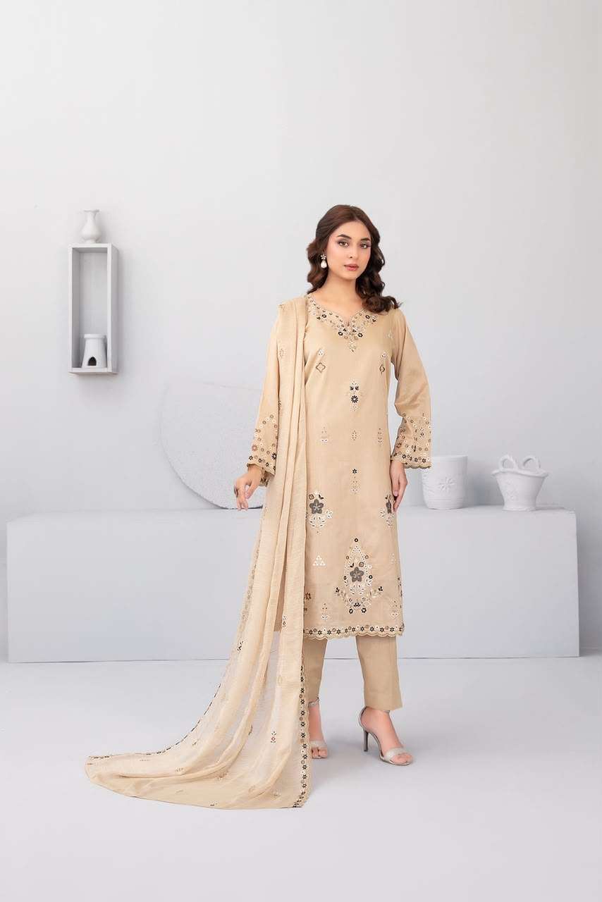 RTW FANCY EXCLUSIVE EMBROIDERED FORMAL LAWN COLLECTION 2026 BY TAWAKKAL PRINT - 02
