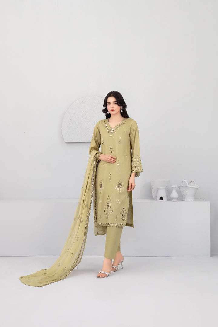 RTW FANCY EXCLUSIVE EMBROIDERED FORMAL LAWN COLLECTION 2026 BY TAWAKKAL PRINT - 04