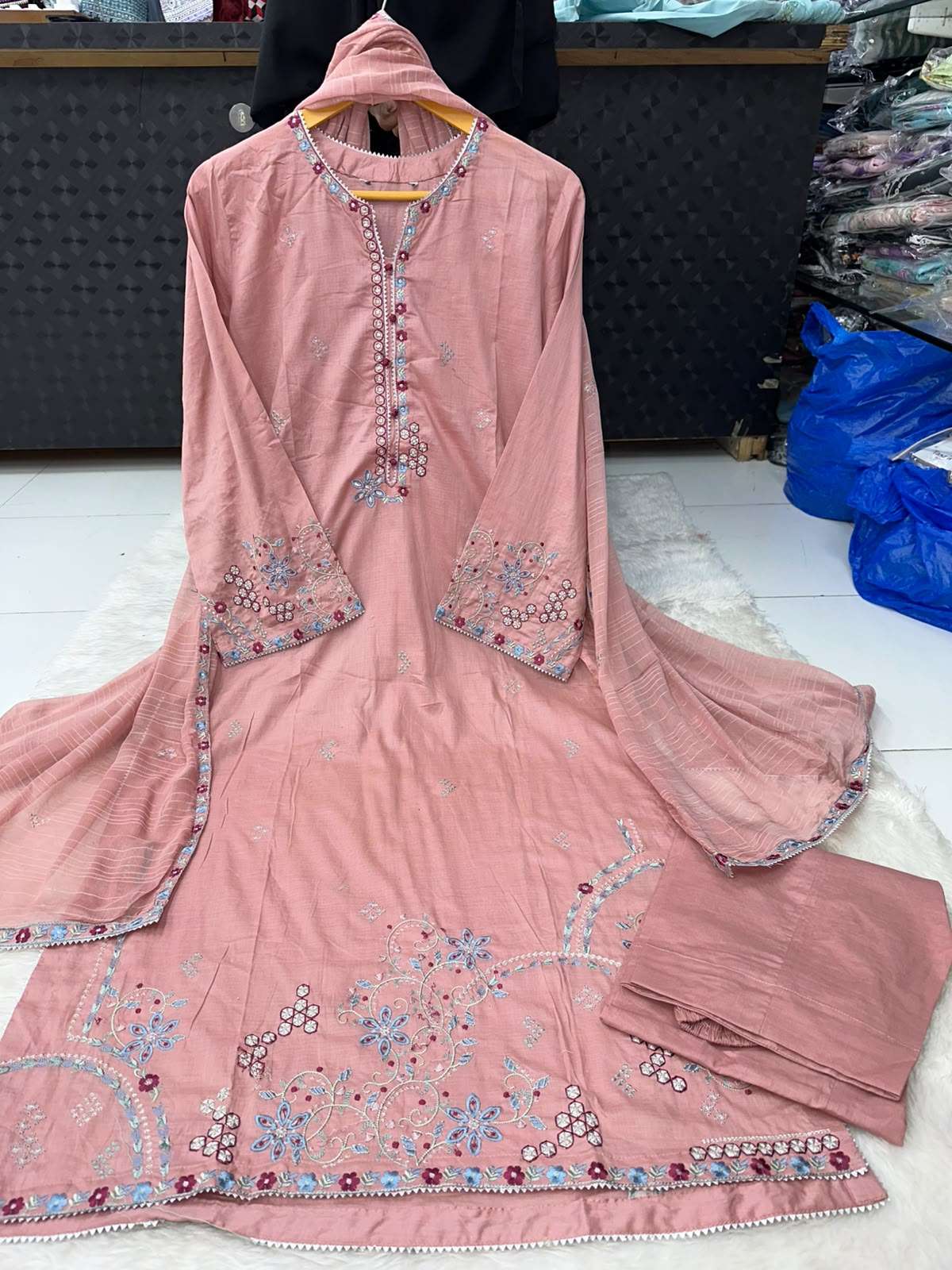 RTW FANCY EXCLUSIVE EMBROIDERED FORMAL LAWN COLLECTION BY TAWAKKAL PRINT - 07