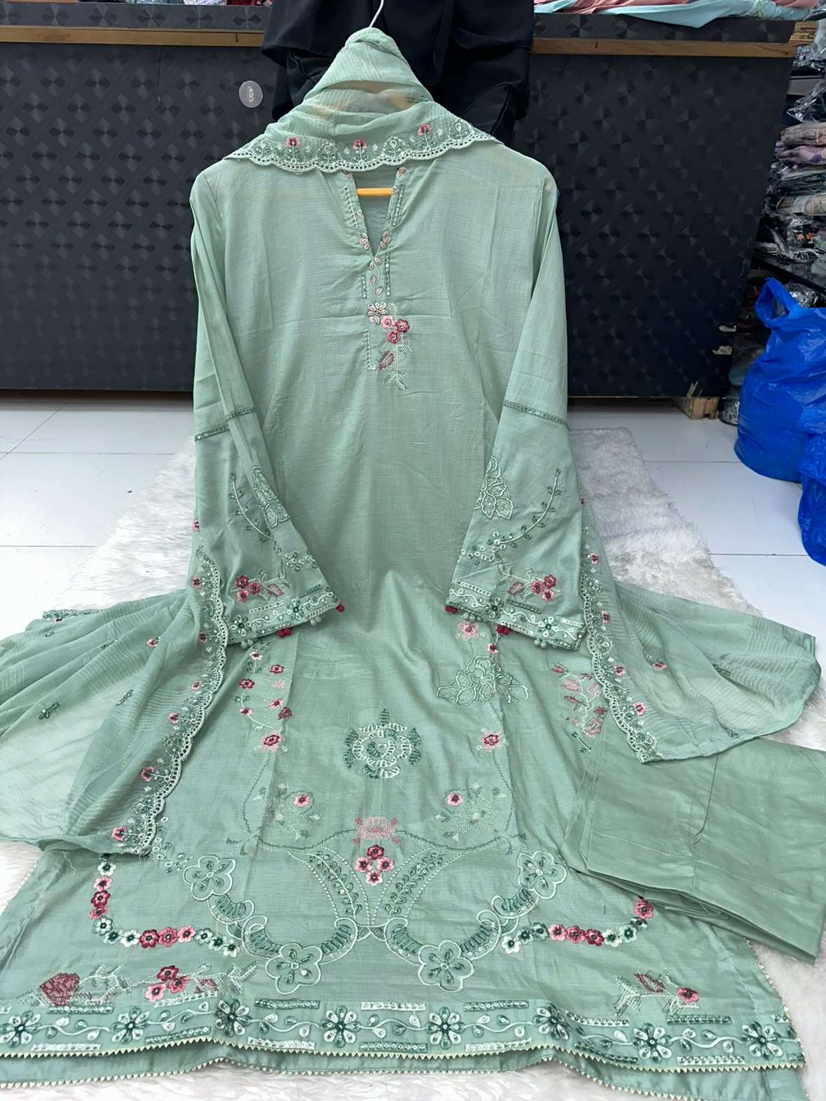 RTW FANCY EXCLUSIVE EMBROIDERED FORMAL LAWN COLLECTION BY TAWAKKAL PRINT - 08
