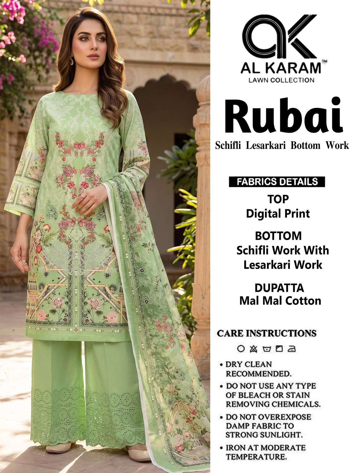 RUBAI BY AL KARAM LAWN COLLECTION - 02