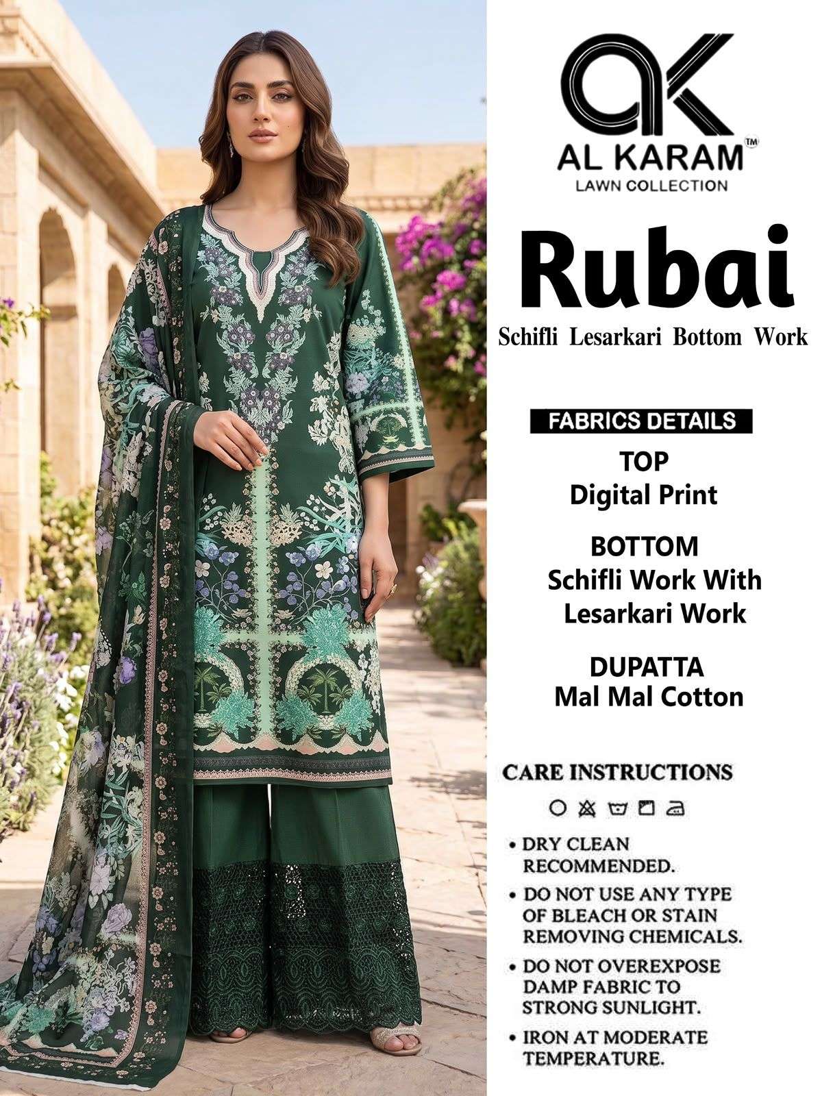 RUBAI BY AL KARAM LAWN COLLECTION - 04