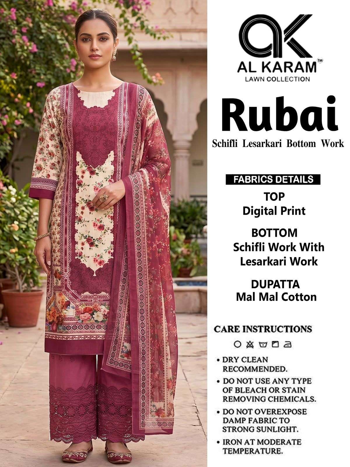 RUBAI BY AL KARAM LAWN COLLECTION - 05