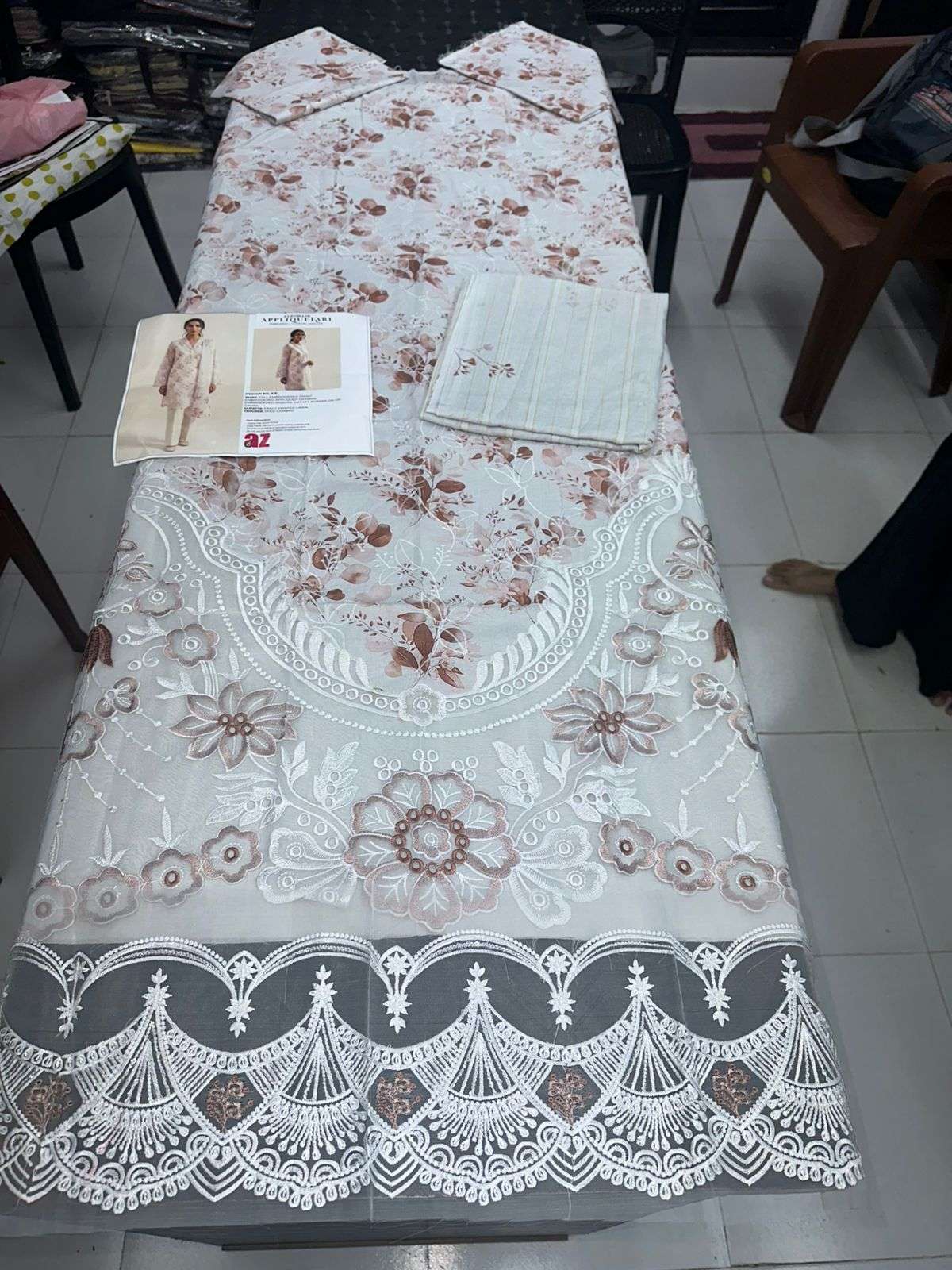 APPLIQUEKARI HITS BY AL ZOHAIB TEXTILES - 04