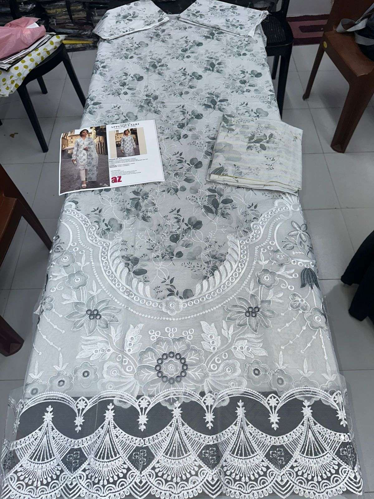 APPLIQUEKARI HITS BY AL ZOHAIB TEXTILES - 06