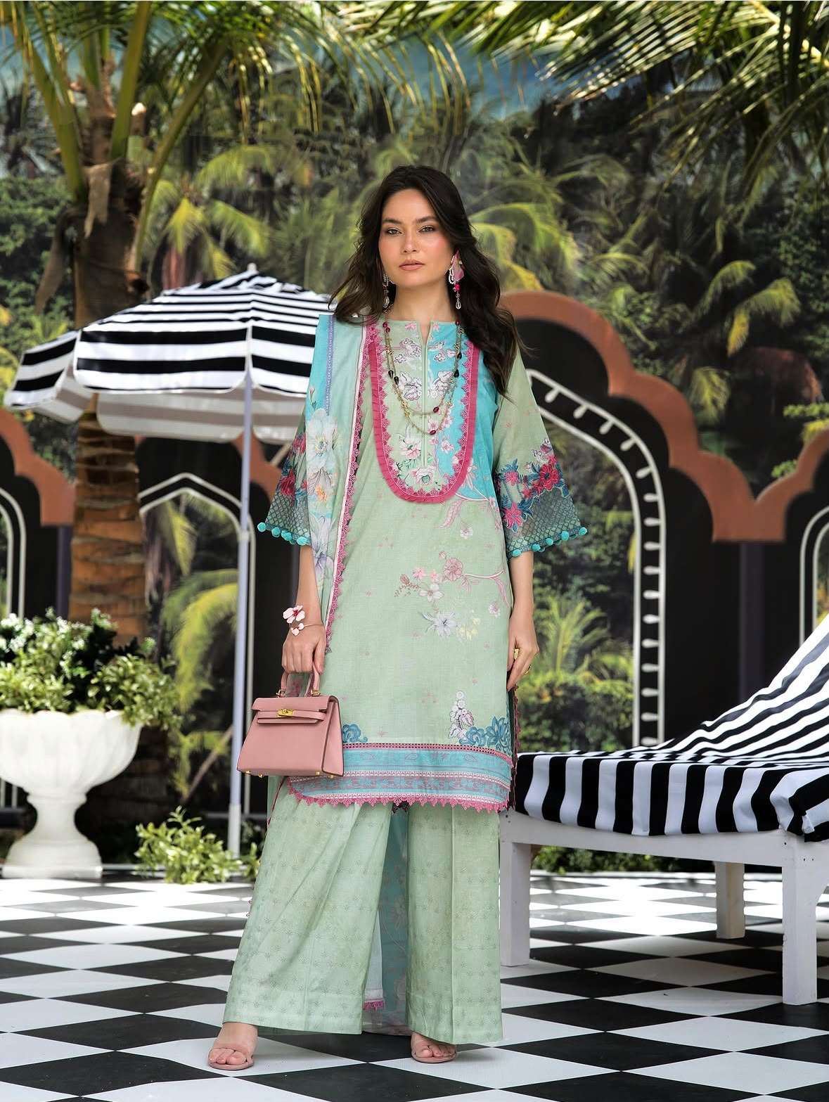 AYESHA IBRAHIM LUXURY LAWN EMBROIDERED COLLECTION BY REGALIA - 01