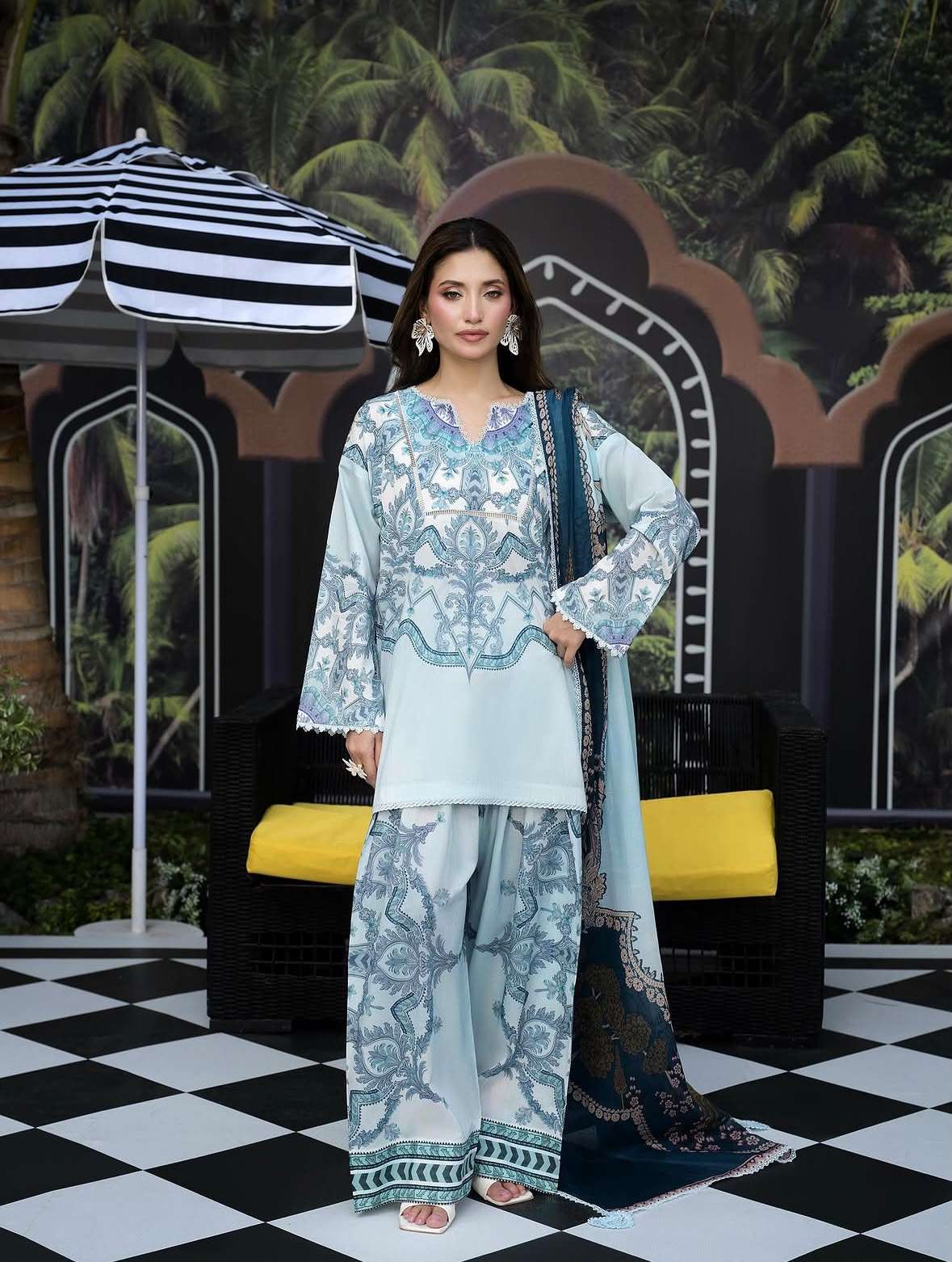 AYESHA IBRAHIM LUXURY LAWN PRINTS BY REGALIA - 07
