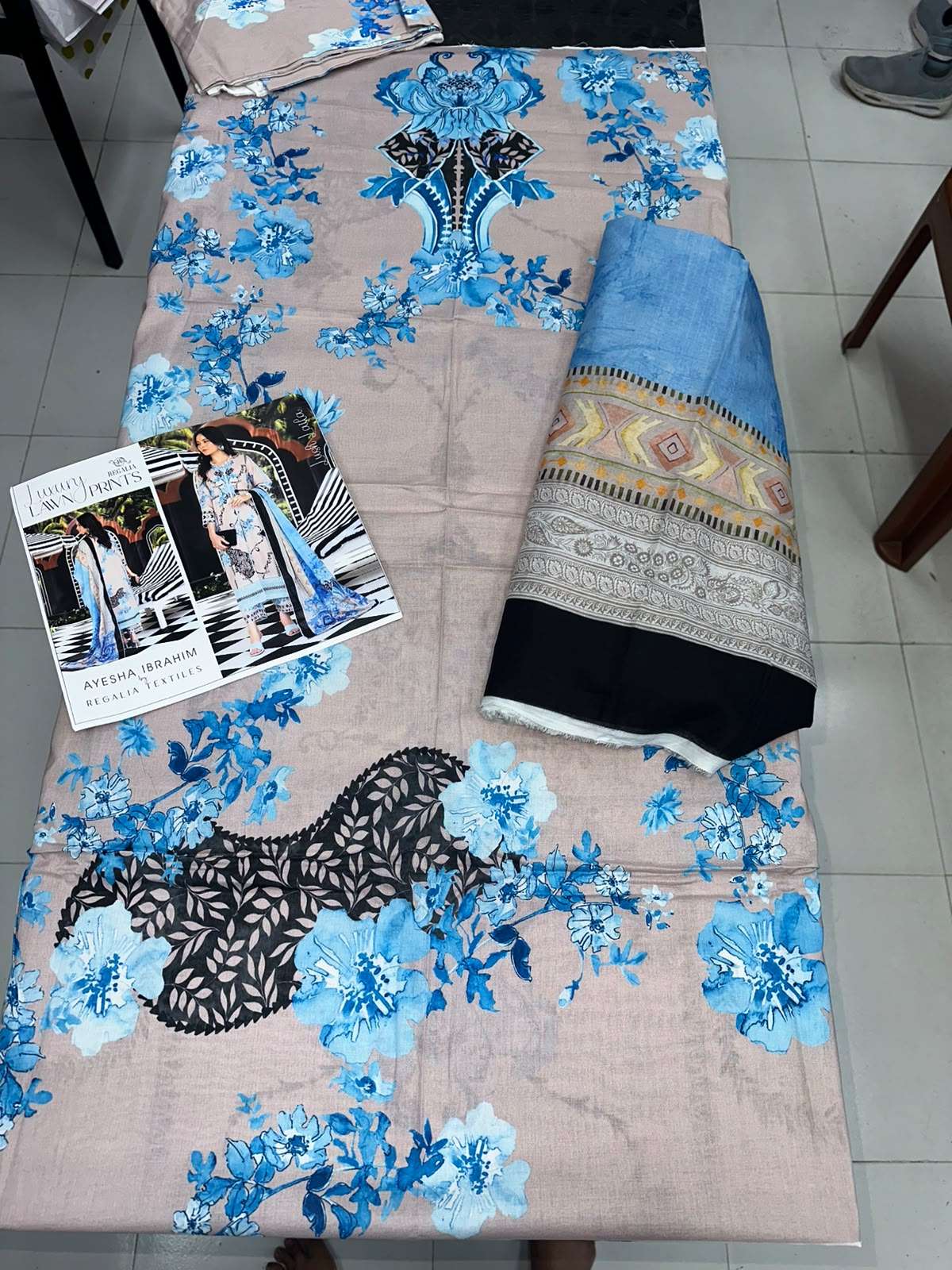 AYESHA IBRAHIM LUXURY LAWN PRINTS BY REGALIA - 16