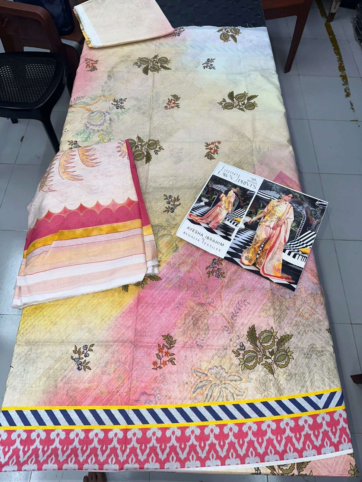 AYESHA IBRAHIM LUXURY LAWN PRINTS BY REGALIA - 22
