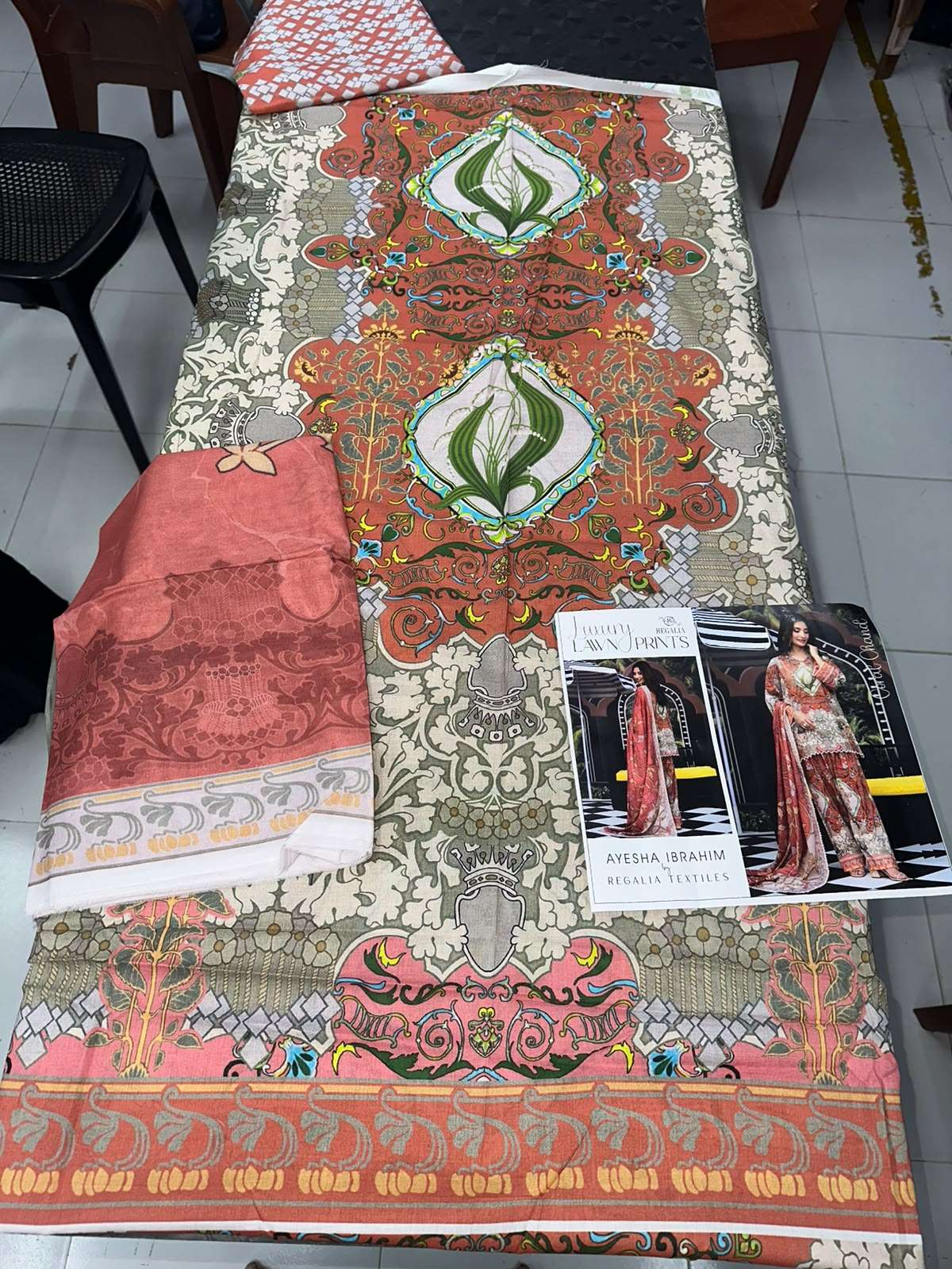 AYESHA IBRAHIM LUXURY LAWN PRINTS BY REGALIA - 23