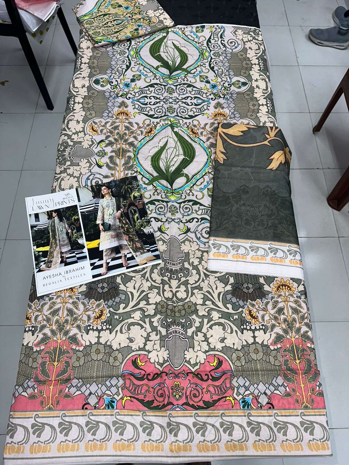 AYESHA IBRAHIM LUXURY LAWN PRINTS BY REGALIA - 24