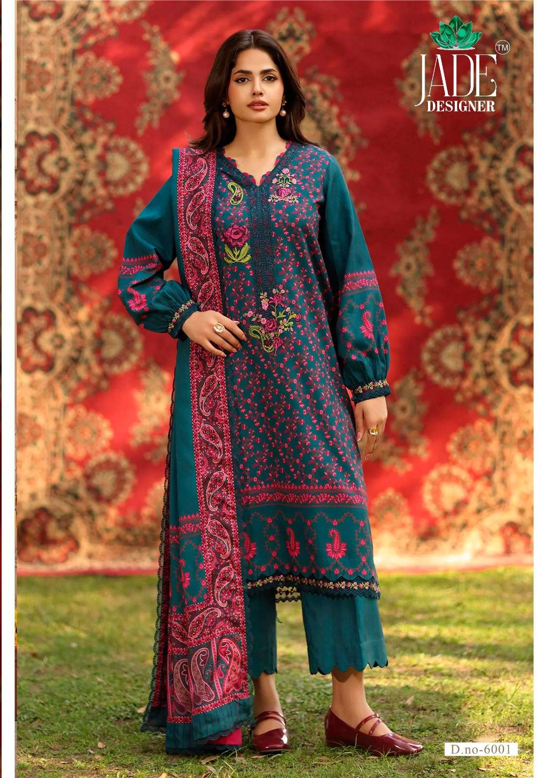 AYESHA ZARA VOL - 06 HEAVY LAWN COTTON BY JADE - 01