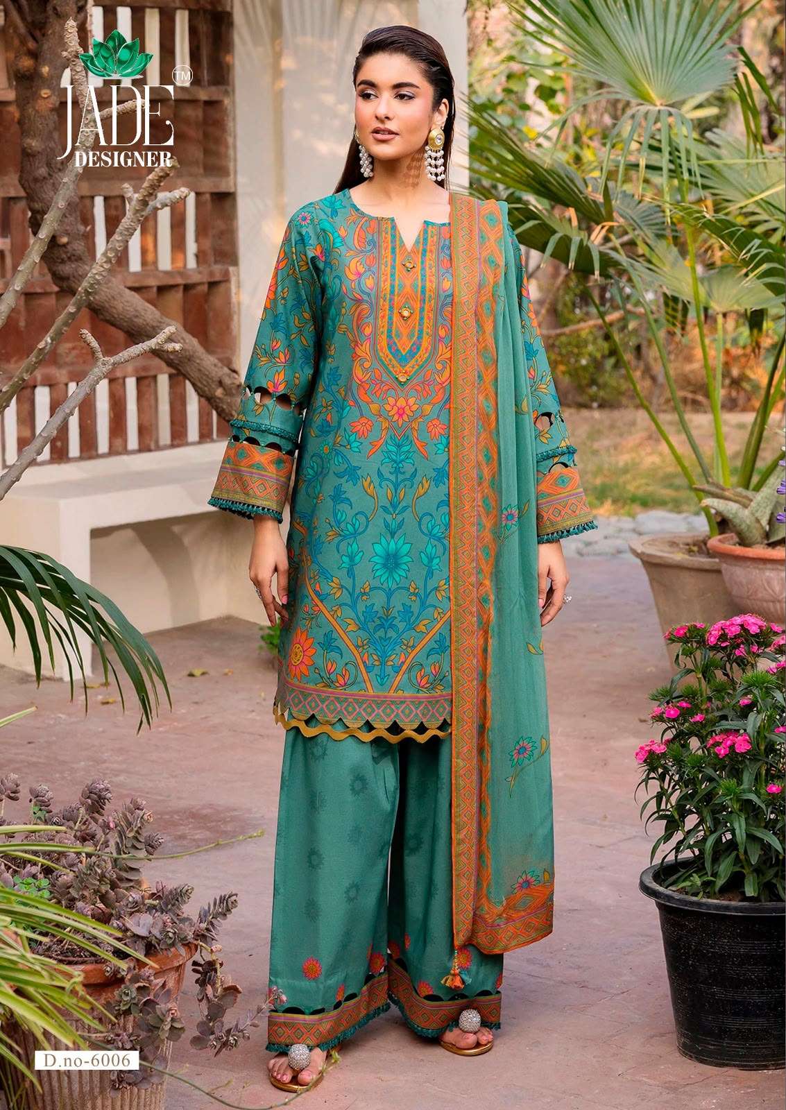 AYESHA ZARA VOL - 06 HEAVY LAWN COTTON BY JADE - 06
