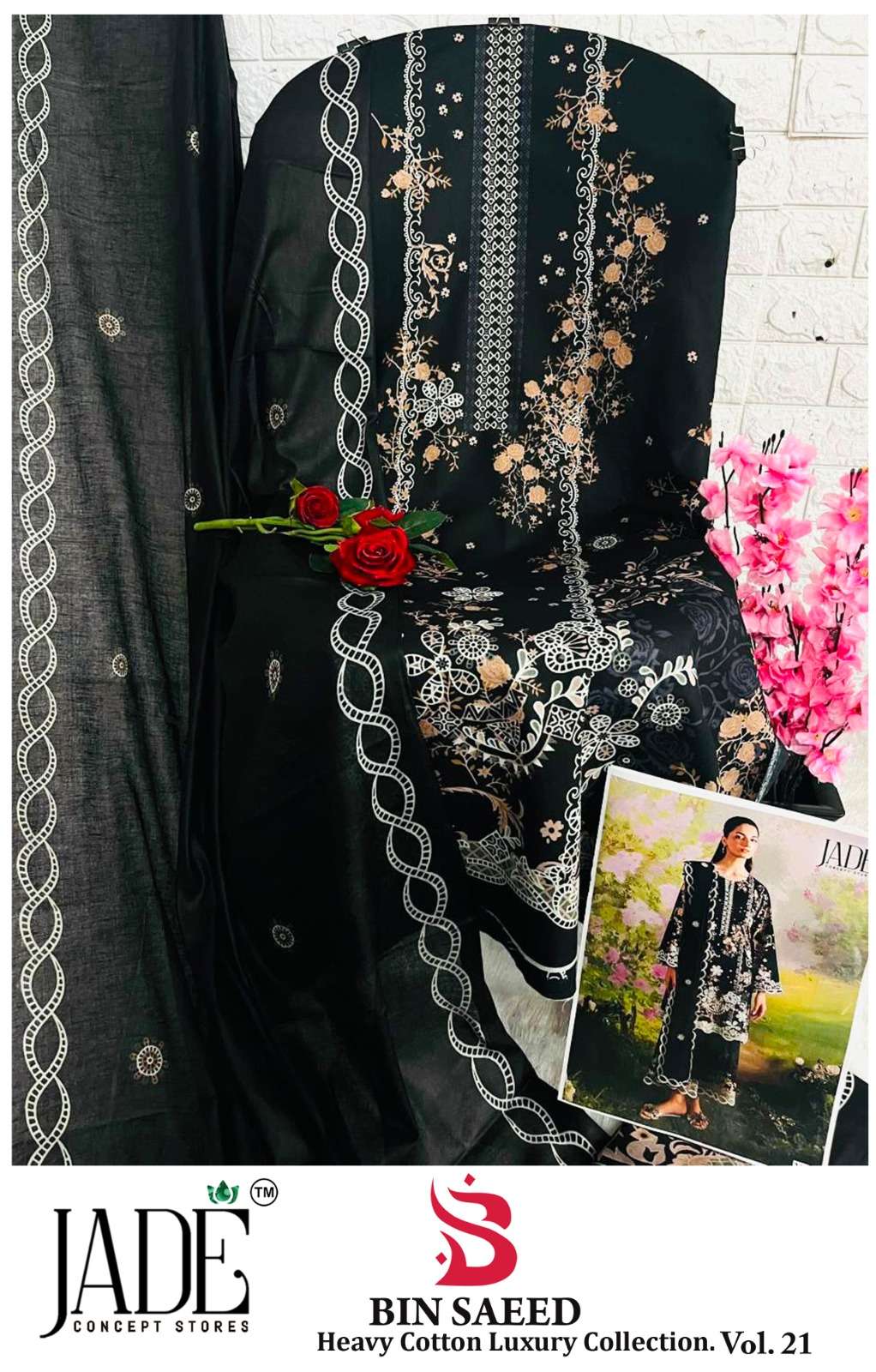BIN SAEED HEAVY COTTON LUXURY COLLECTION VOL - 21 BY JADE CONCEPT STORES - 08