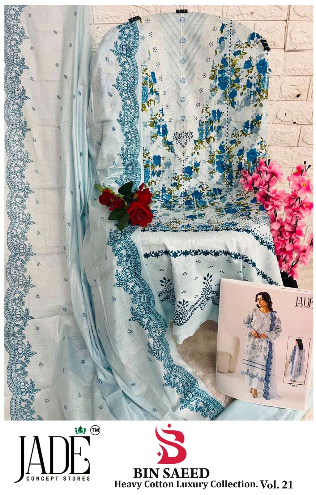 BIN SAEED HEAVY COTTON LUXURY COLLECTION VOL - 21 BY JADE CONCEPT STORES - 10