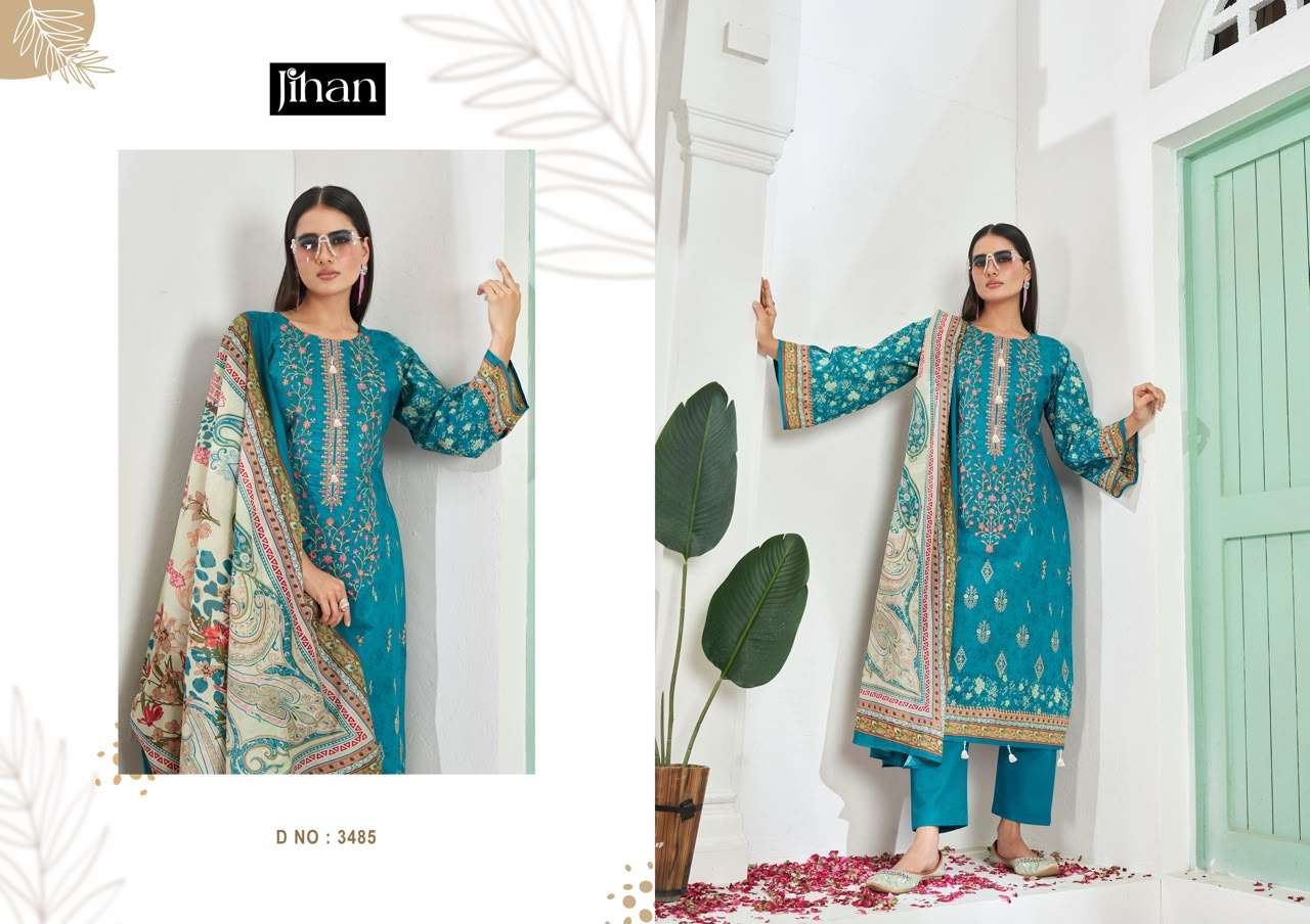 BIN SAEED REMIX LAWN COLLECTION VOL - 04 BY JIHAN - 01
