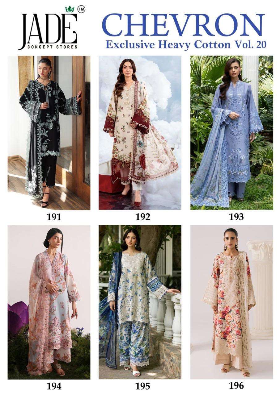CHEVRON EXCLUSIVE HEAVY COTTON VOL - 20 BY JADE CONCEPT STORES - 01 - 06
