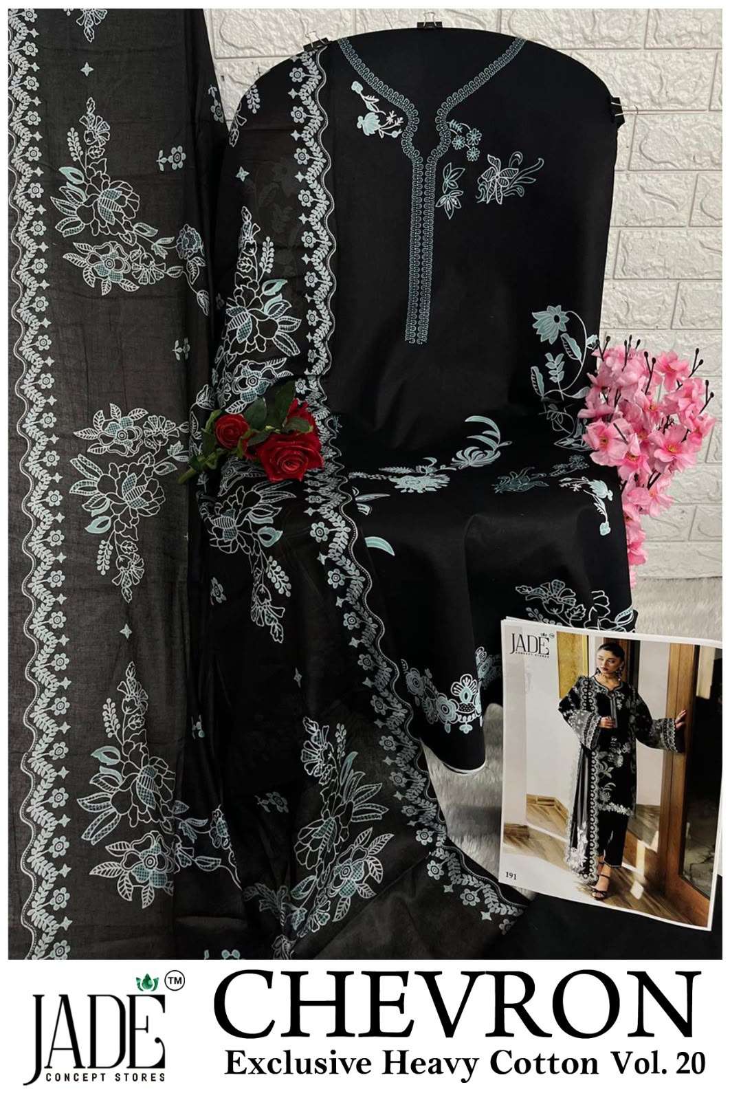 CHEVRON EXCLUSIVE HEAVY COTTON VOL - 20 BY JADE CONCEPT STORES - 07