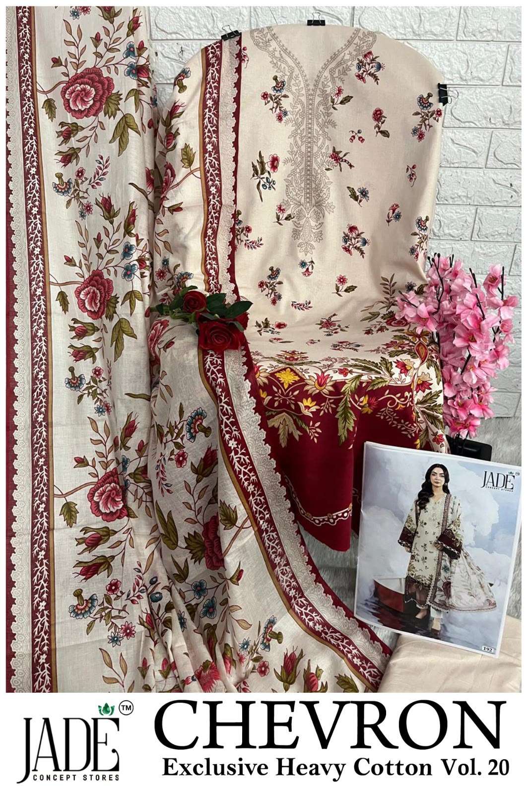 CHEVRON EXCLUSIVE HEAVY COTTON VOL - 20 BY JADE CONCEPT STORES - 08