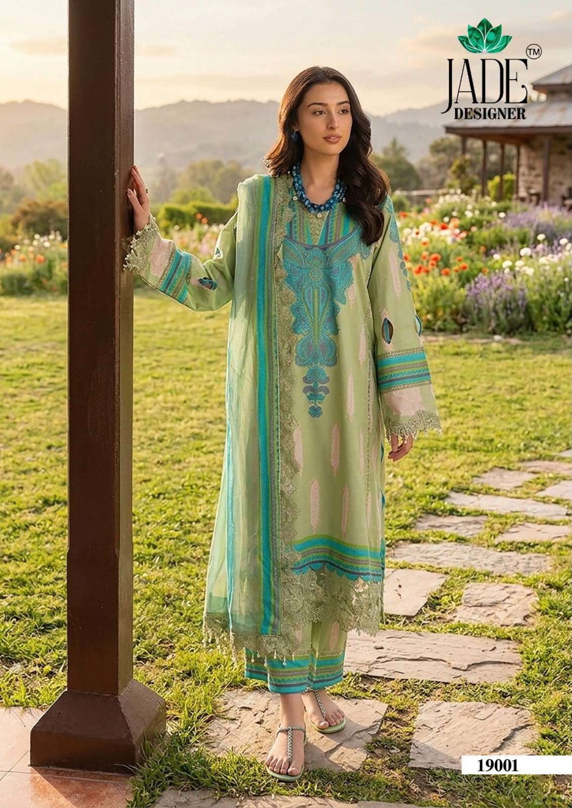 CRIMSONS HEAVY COTTON LUXURY COLLECTION VOL - 19 MODEL PIC BY JADE DESIGNER - 01