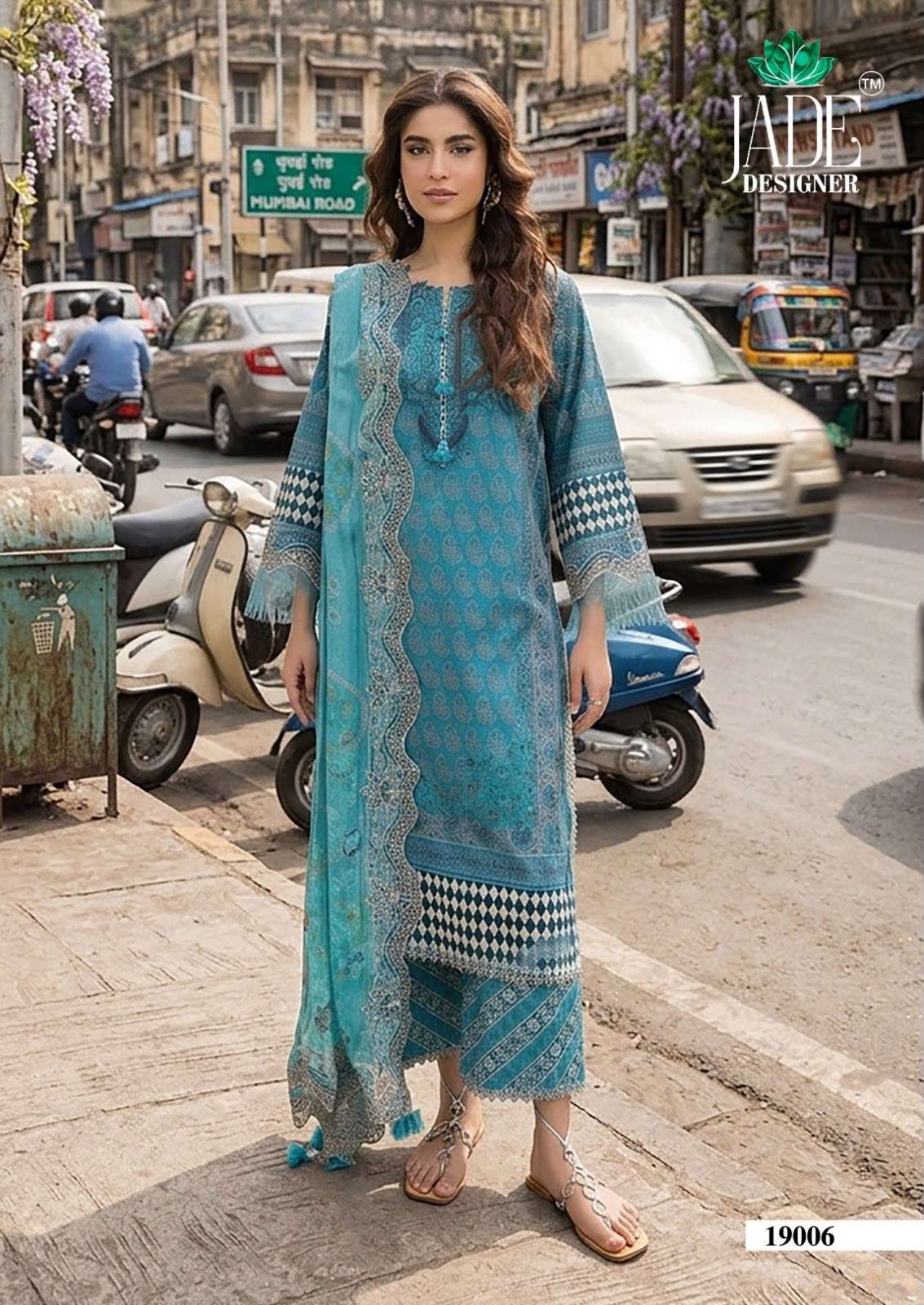 CRIMSONS HEAVY COTTON LUXURY COLLECTION VOL - 19 MODEL PIC BY JADE DESIGNER - 06