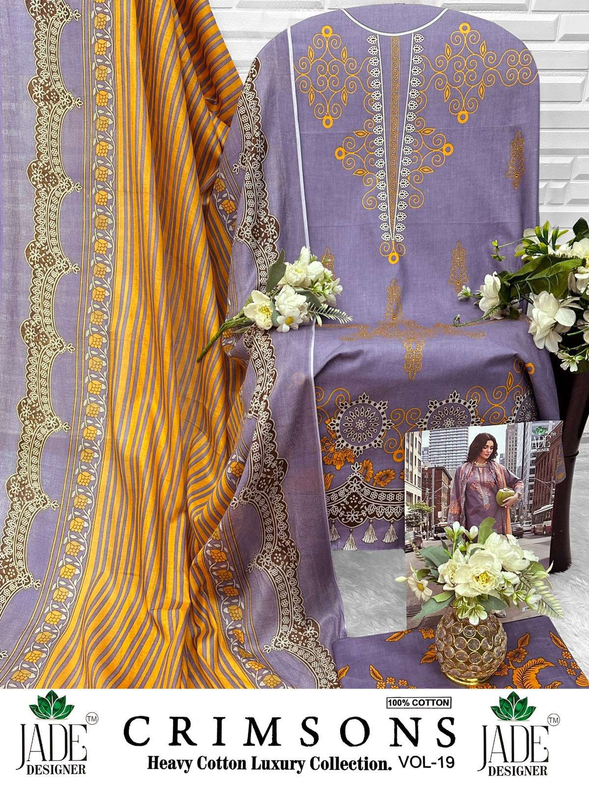 CRIMSONS HEAVY COTTON LUXURY COLLECTION VOL - 19 OPEN PIC BY JADE DESIGNER - 03