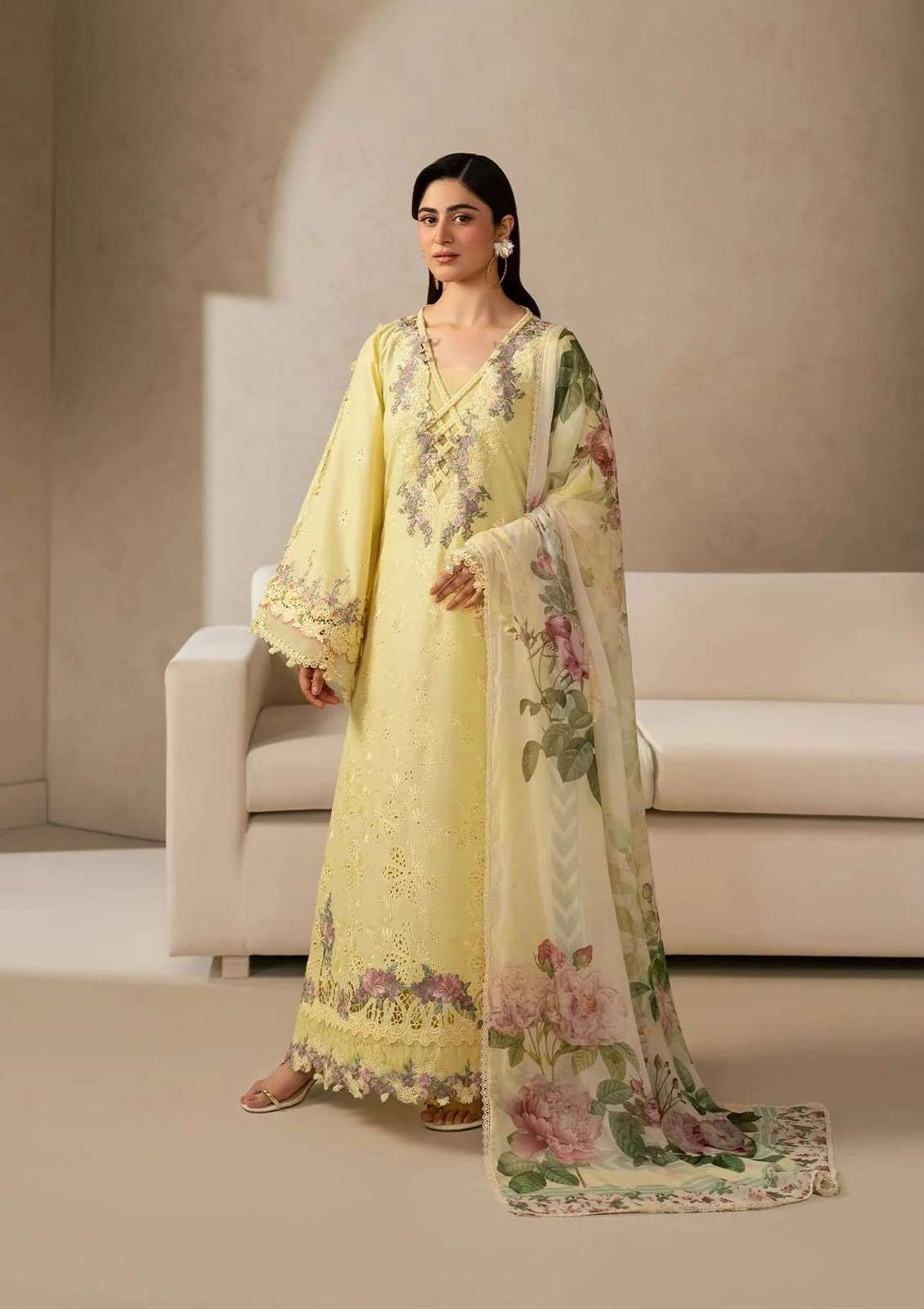ELAF E. CRAFT LAWN COLLECTION OPEN & MODEL PICS BY ELAF PREMIUM - 10