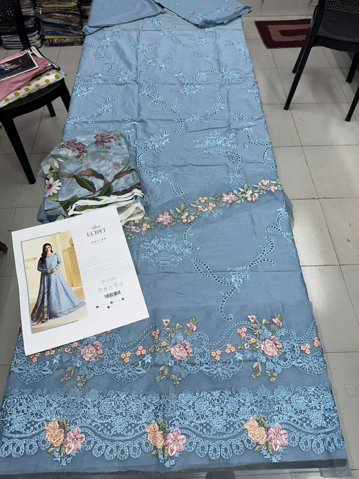 ELAF E. CRAFT LAWN COLLECTION OPEN & MODEL PICS BY ELAF PREMIUM - 15