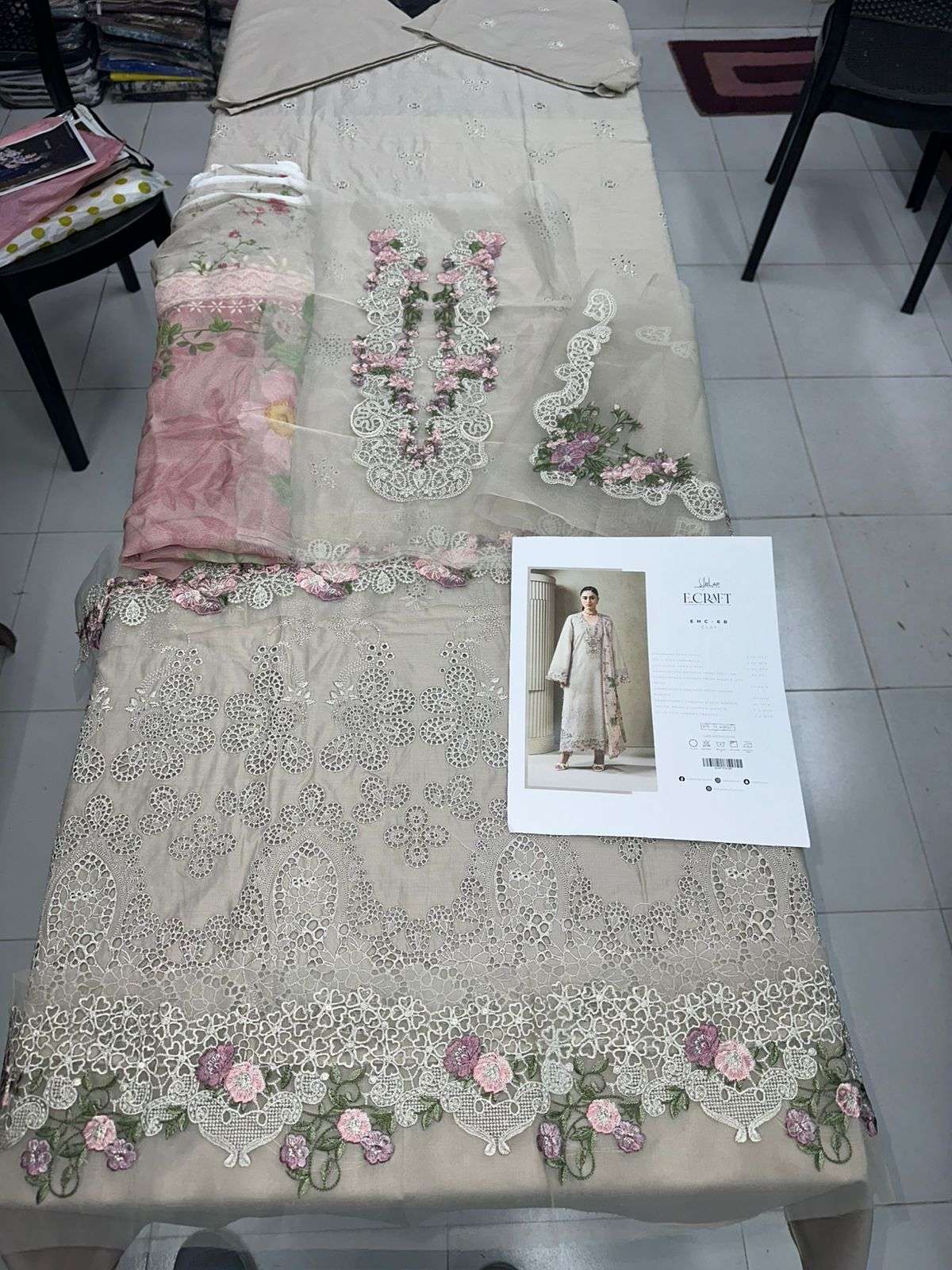 ELAF E. CRAFT LAWN COLLECTION OPEN & MODEL PICS BY ELAF PREMIUM - 22