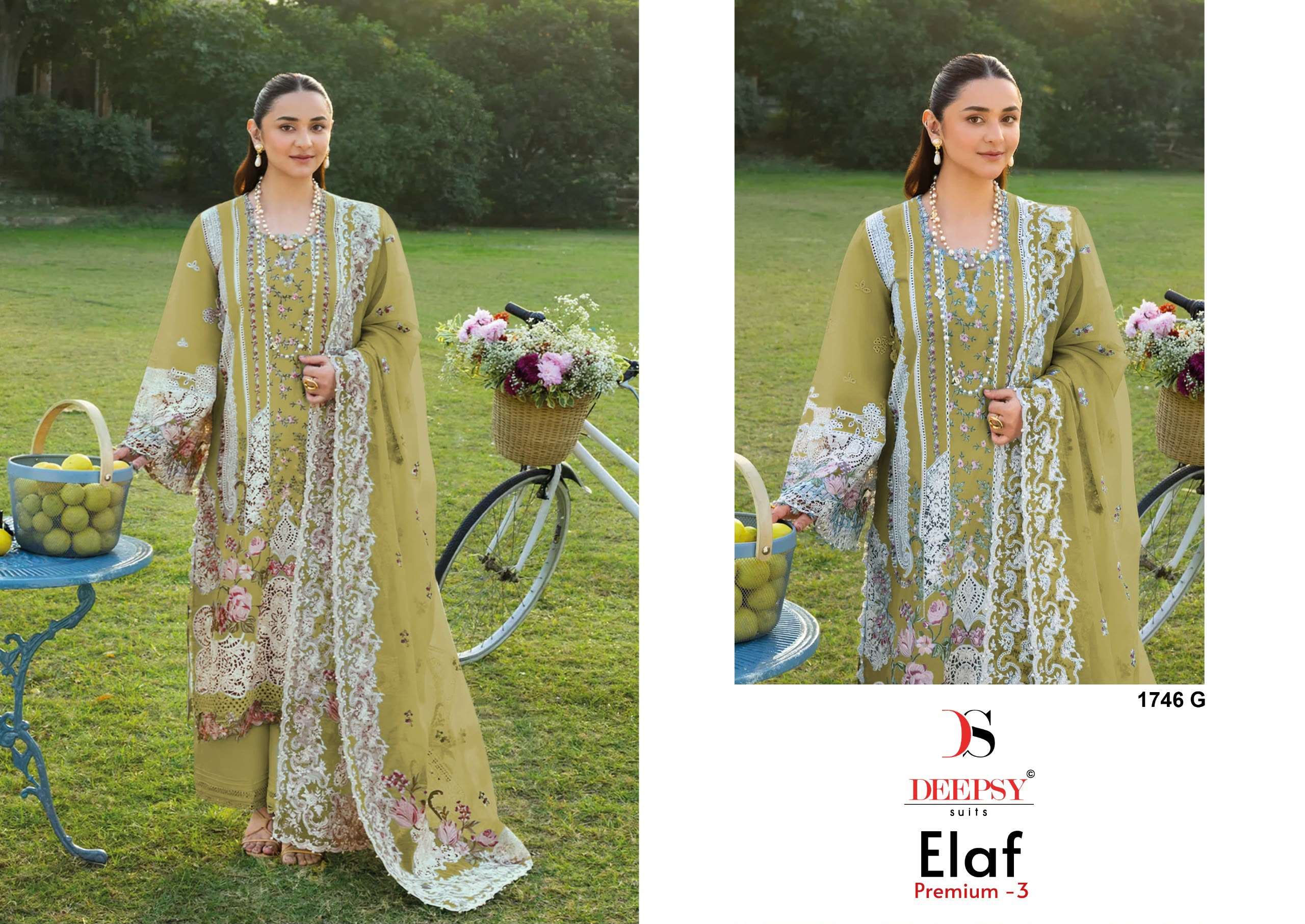 ELAF PREMIUM - 03 D NO. 1746 BY DEEPSY SUITS - 03