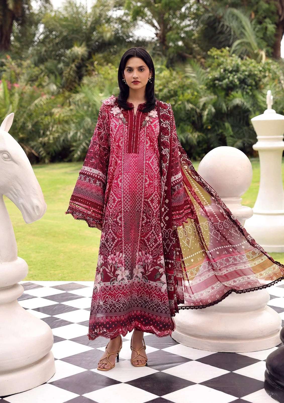 ELAF PRINTED LAWN COLLECTION VOL - 01 BY BELLADORE - 12