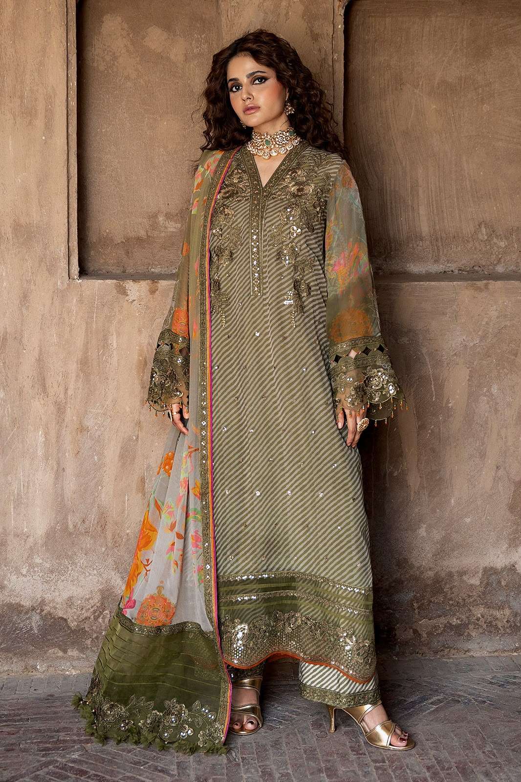 EMBROIDERED CHIFFON COLLECTION VOL - 01 BY CHARIZMA - 03