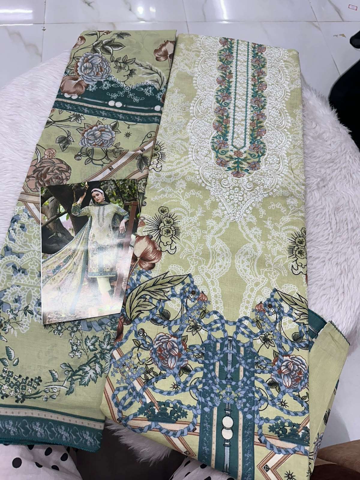Falah Premium Cotton Collection - 02 Code - 50124 By Falah Designer Suits - 07