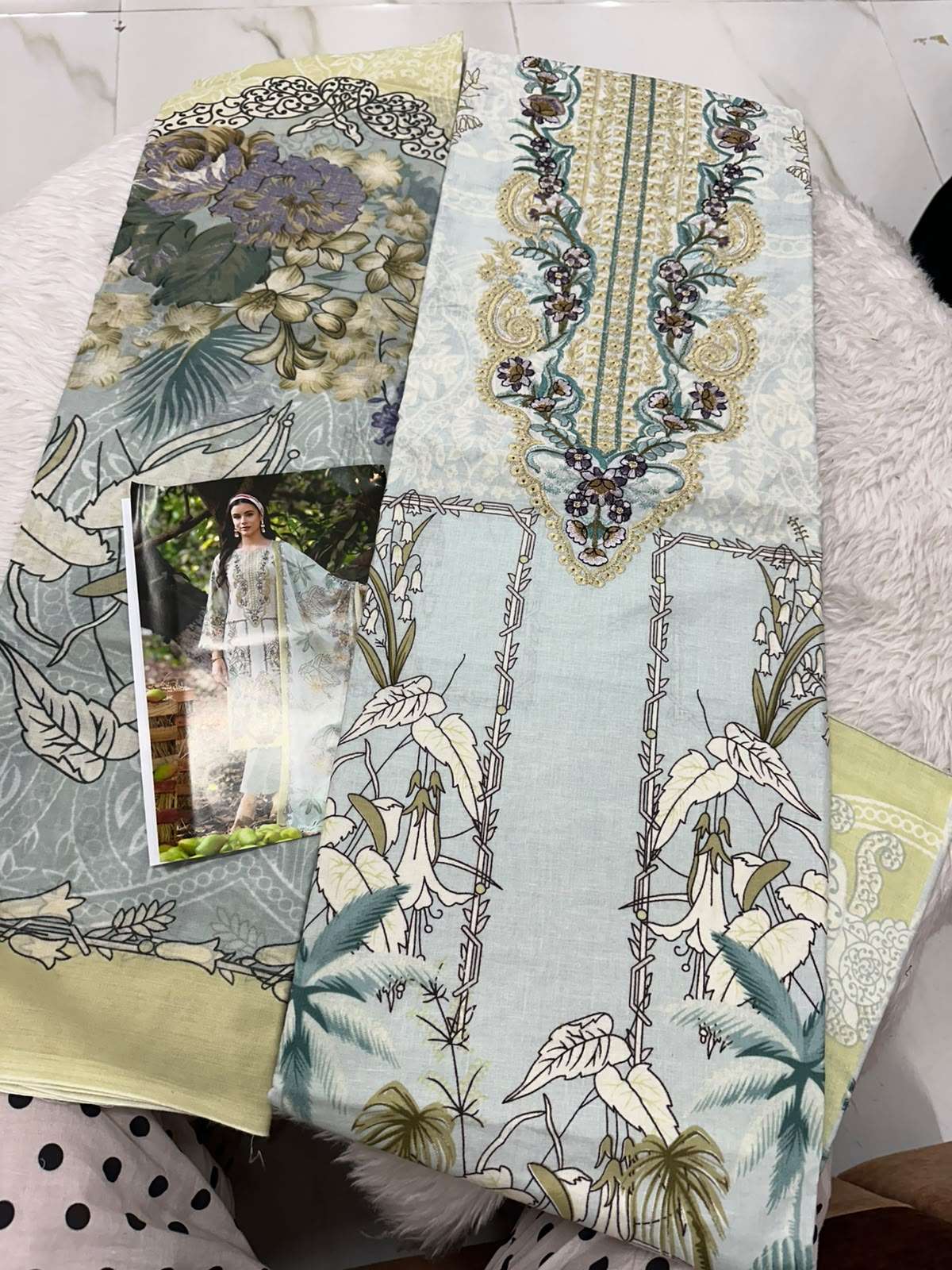 Falah Premium Cotton Collection - 02 Code - 50124 By Falah Designer Suits - 08