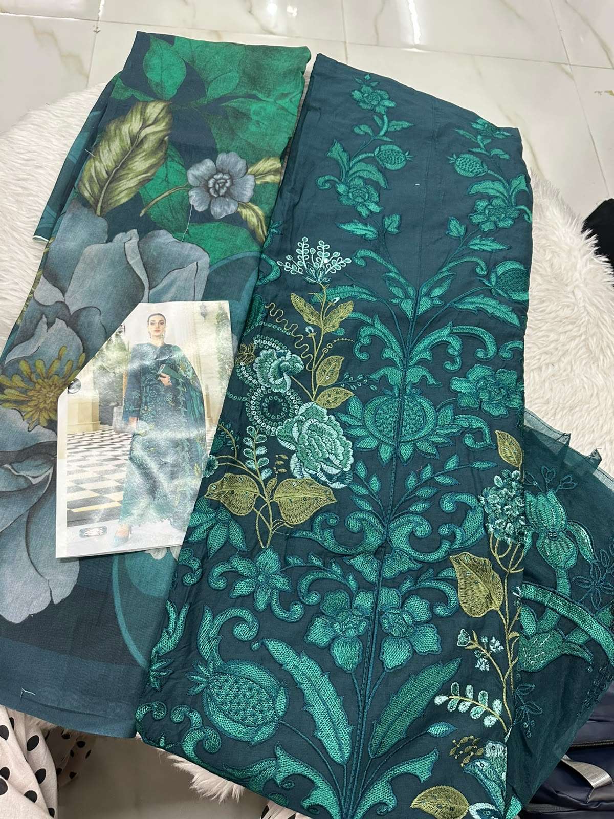 Falah Premium Cotton Collection Code - 50125 By Falah Designer Suits - 04