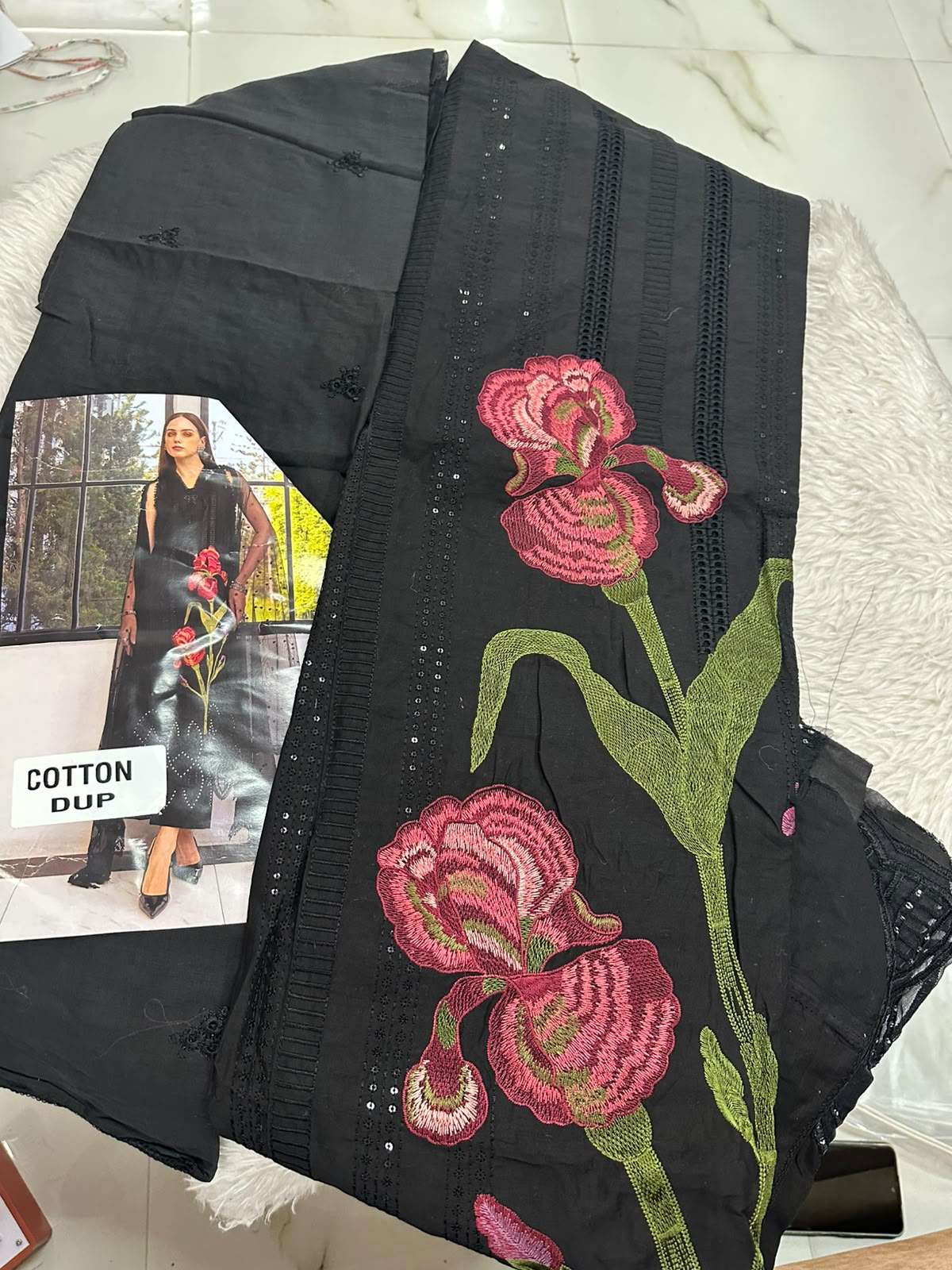 Falah Premium Cotton Collection Code - 50128 By Falah Designer Suits - 01 - 04 B