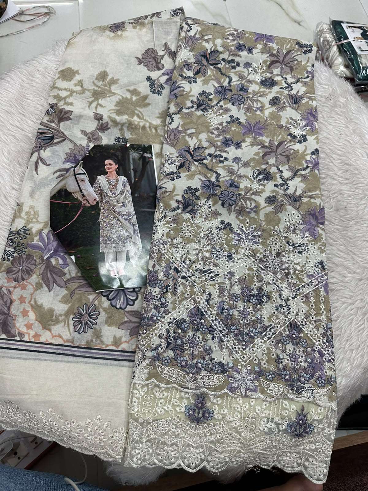 Falah Premium Cotton Collection Code - 50130 By Falah Designer Suits - 06