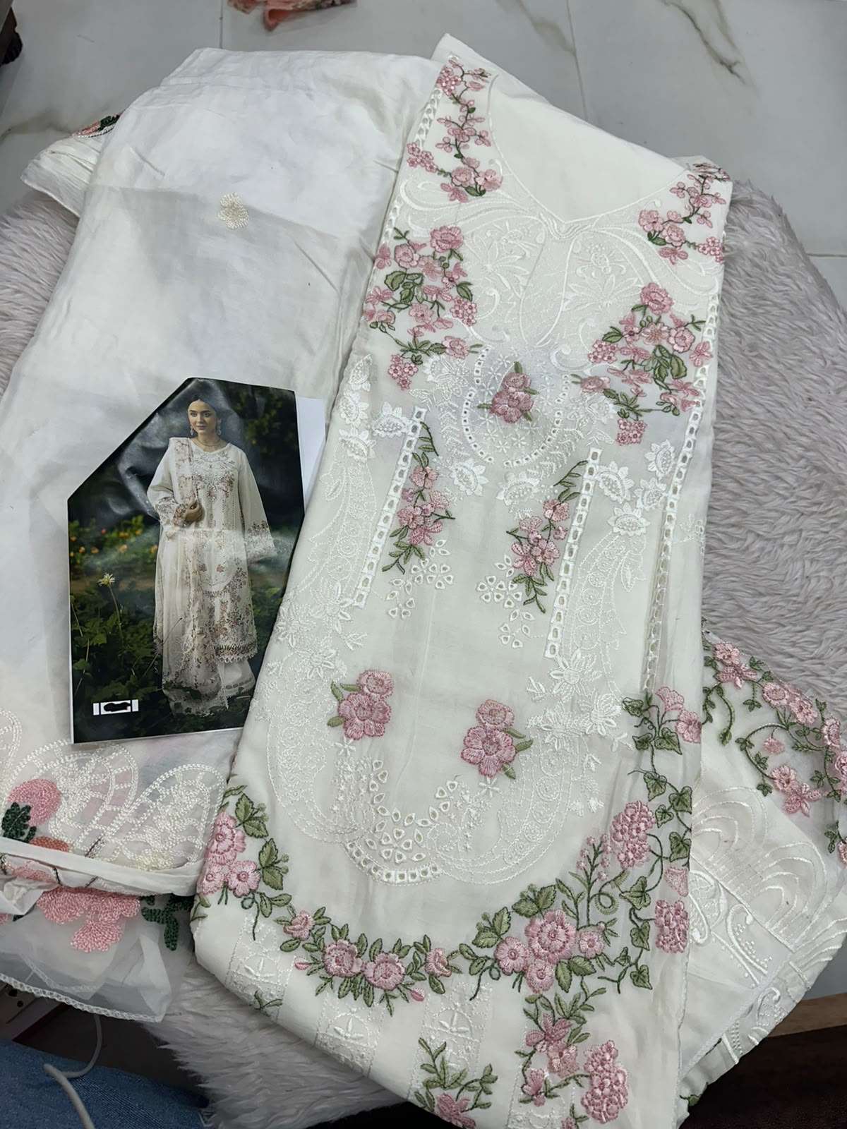 Falah Premium Cotton Collection Code - 50131 By Falah Designer Suits - 01 - 06 A