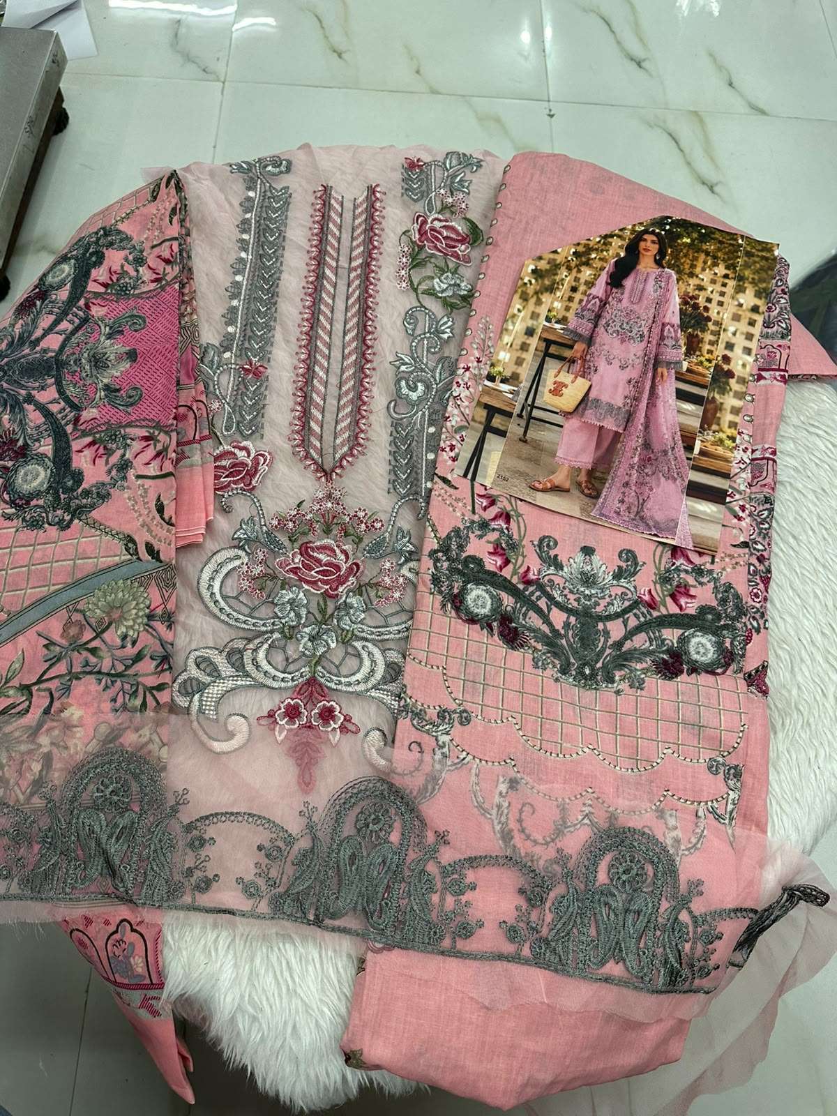 Falah Premium Cotton Collection Code - 50132 By Falah Designer Suits - 05