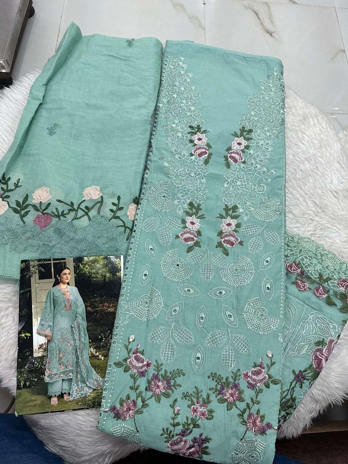 Falah Premium Cotton Collection Code - 50134 By Falah Designer Suits - 04