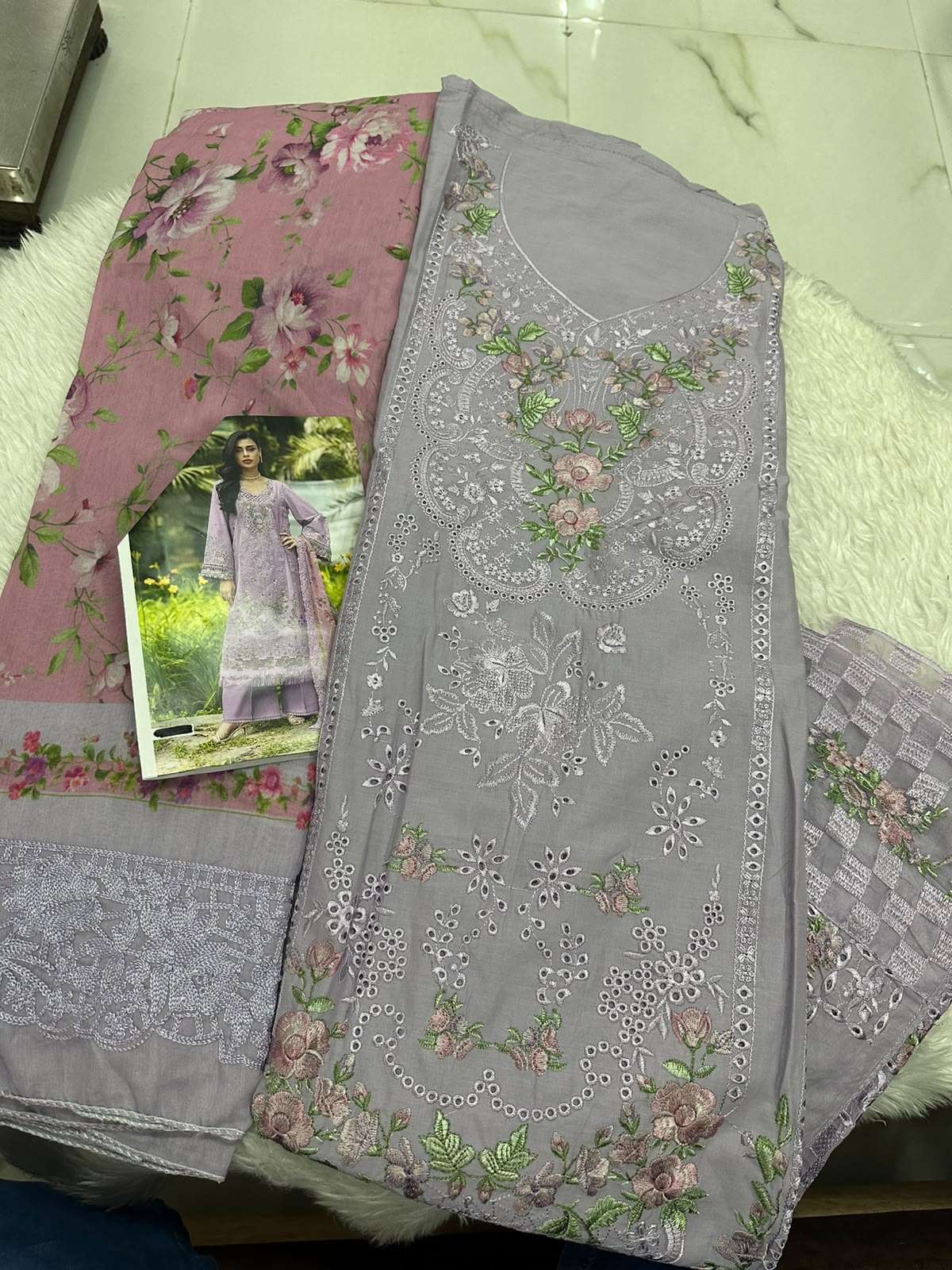 Falah Premium Cotton Collection Code - 50136 By Falah Designer Suits - 04