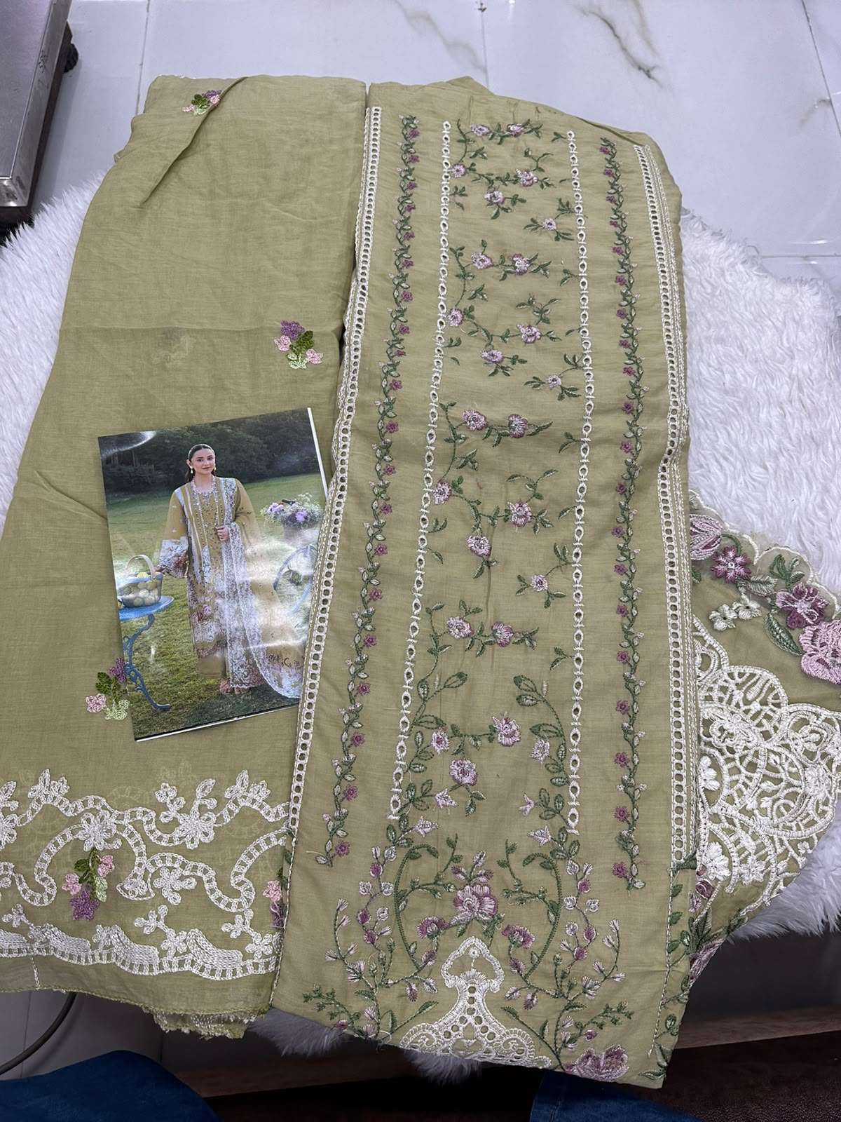 Falah Premium Cotton Collection Code - 50137 By Falah Designer Suits - 03