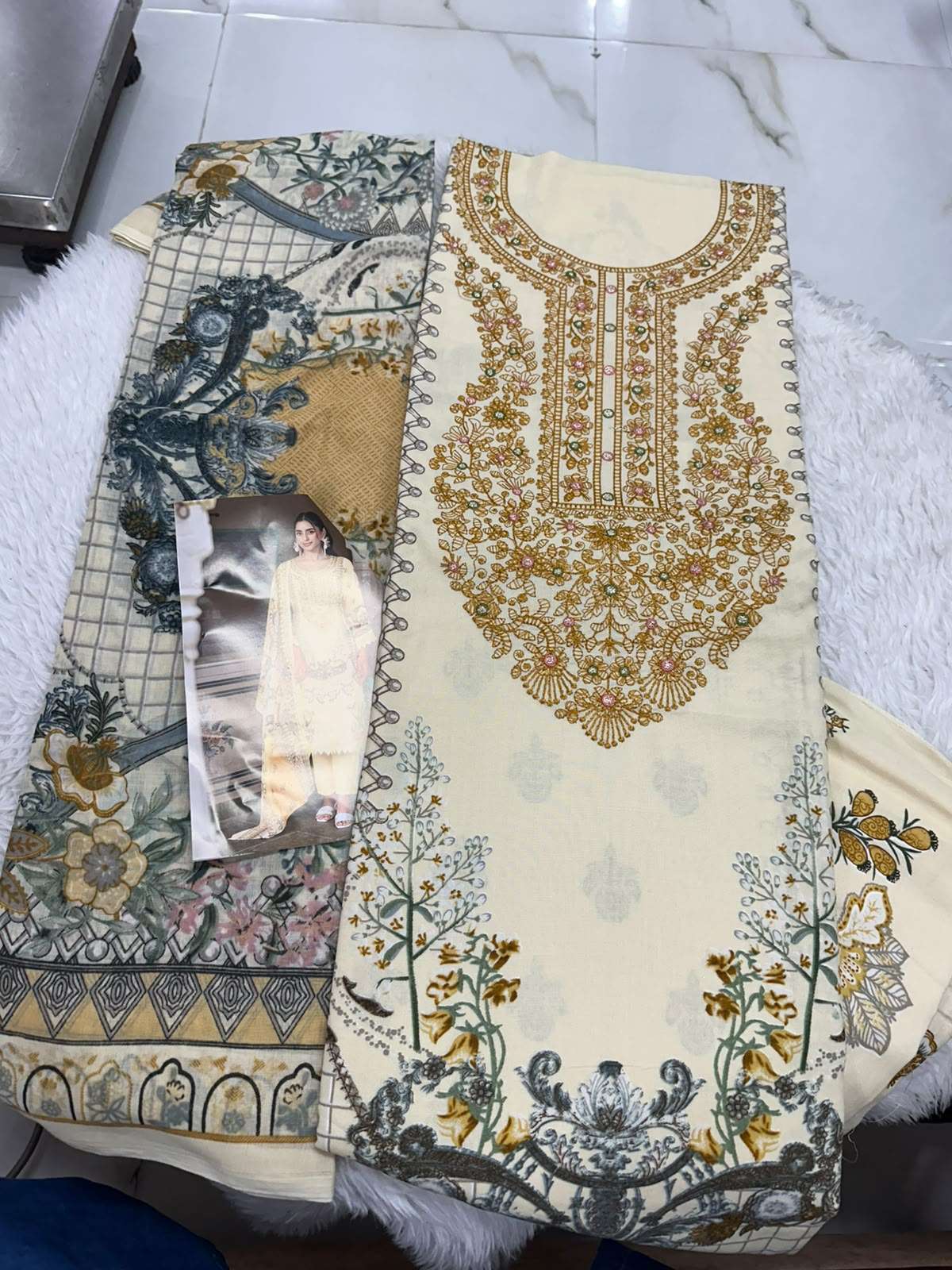 Falah Premium Cotton Collection Code - 50138 By Falah Designer Suits - 02