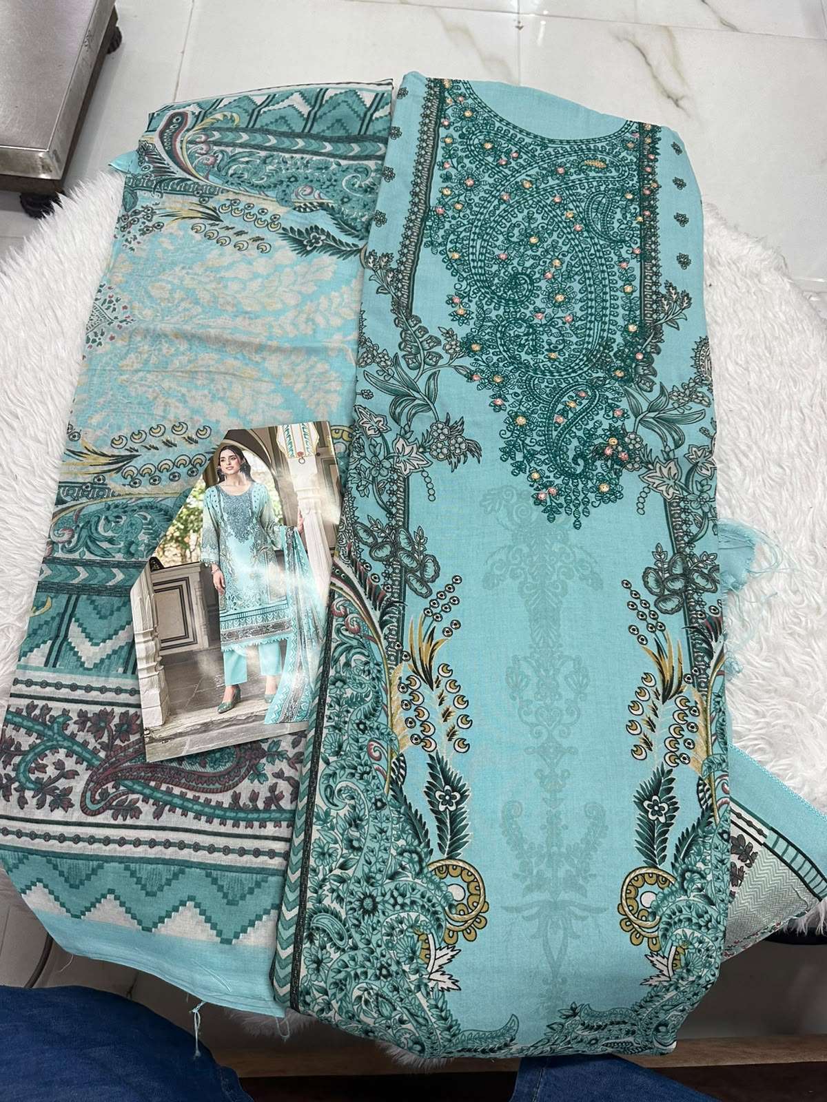 Falah Premium Cotton Collection Code - 50138 By Falah Designer Suits - 08