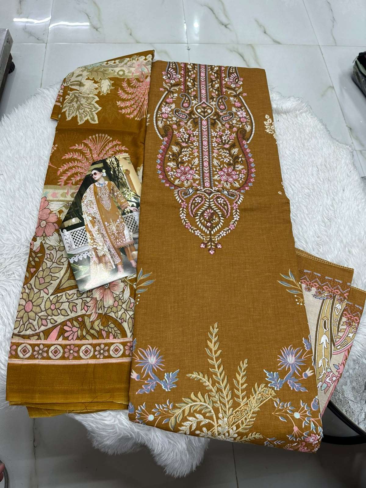 Falah Premium Cotton Collection Code - 50139 By Falah Designer Suits - 01