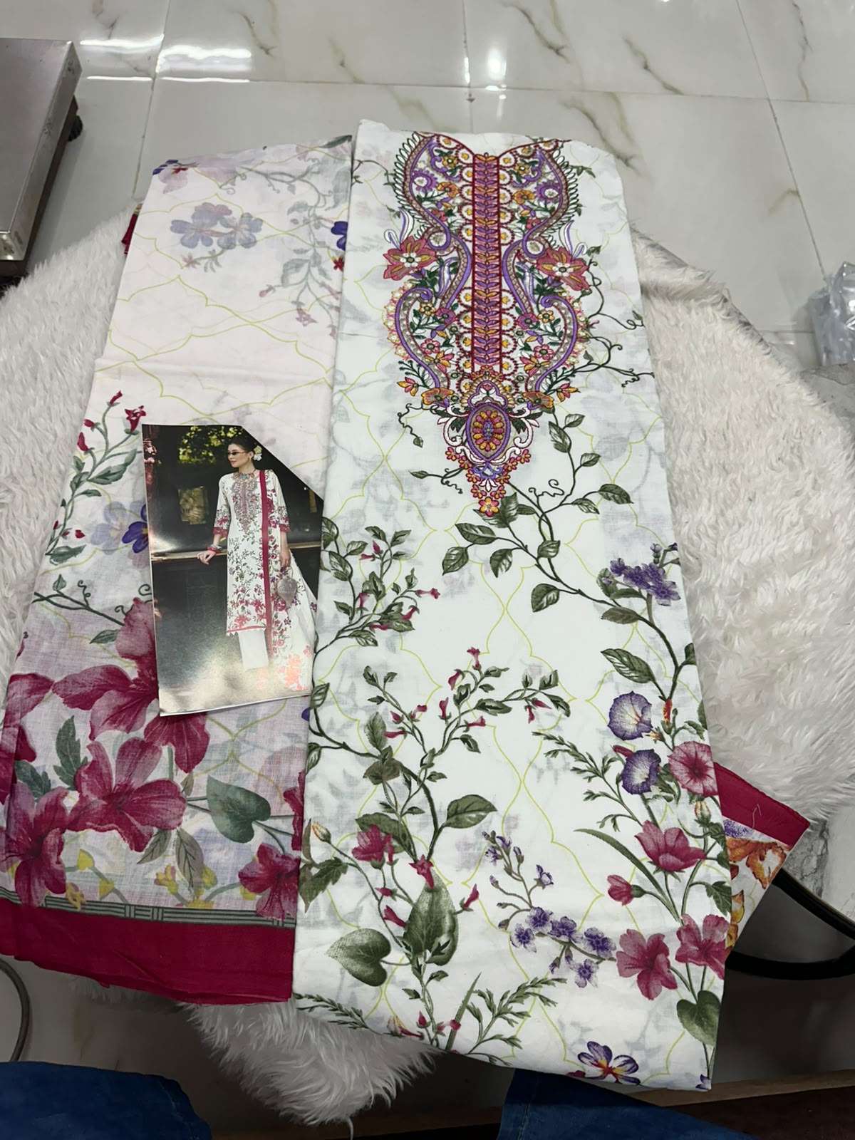 Falah Premium Cotton Collection Code - 50139 By Falah Designer Suits - 03