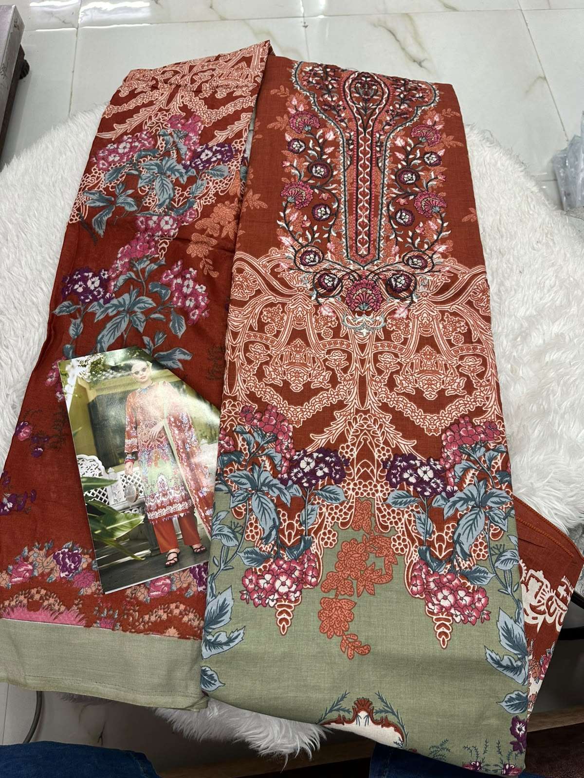 Falah Premium Cotton Collection Code - 50139 By Falah Designer Suits - 04