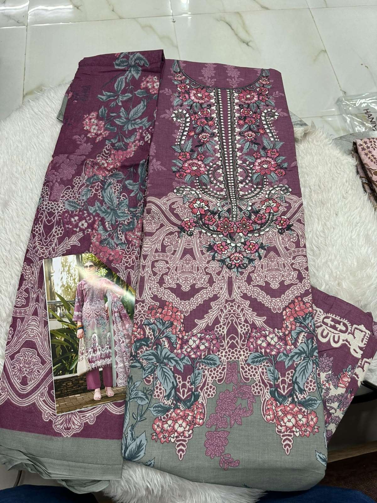 Falah Premium Cotton Collection Code - 50139 By Falah Designer Suits - 07